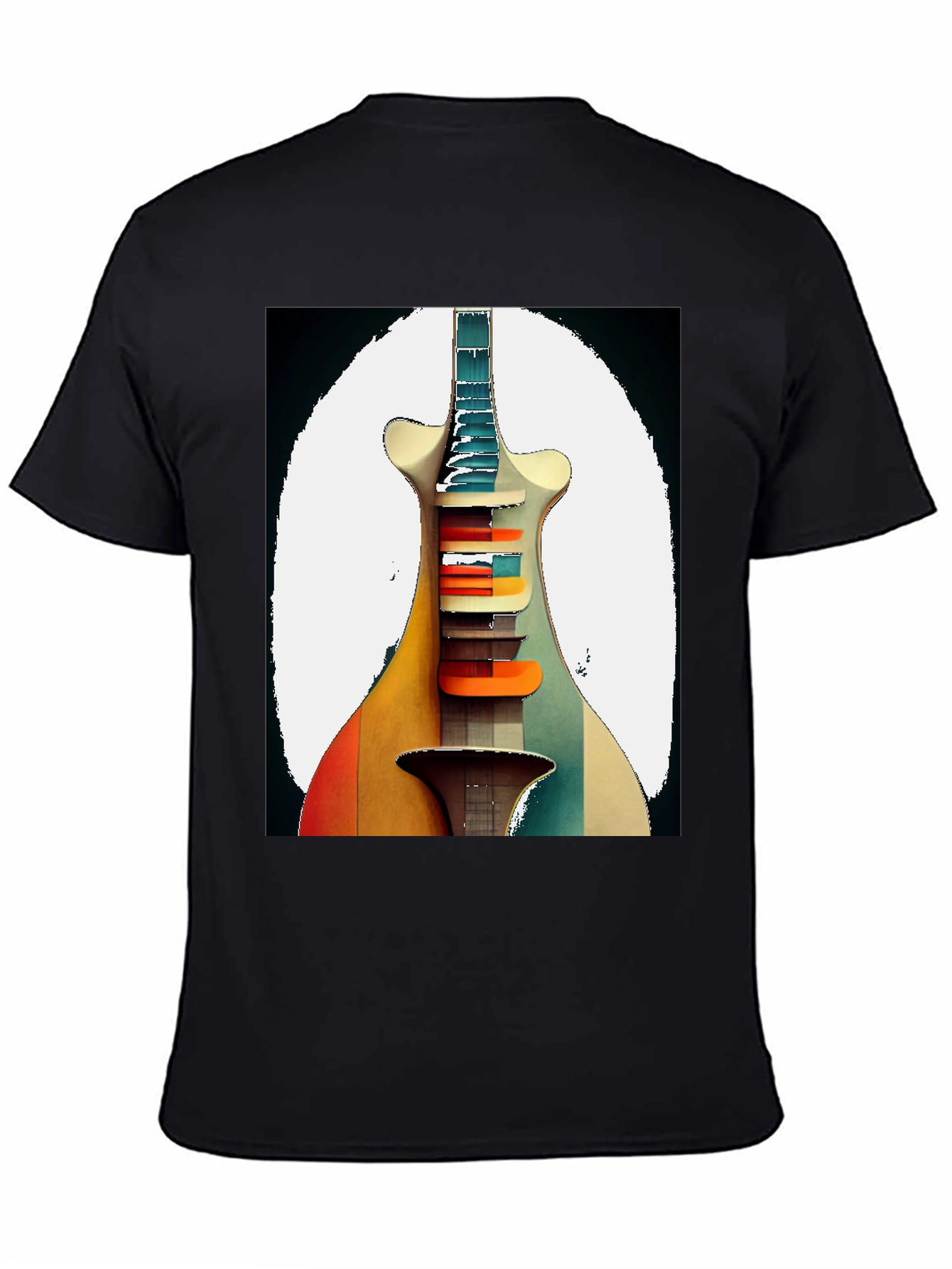 Retro Guitar Graphic Tee