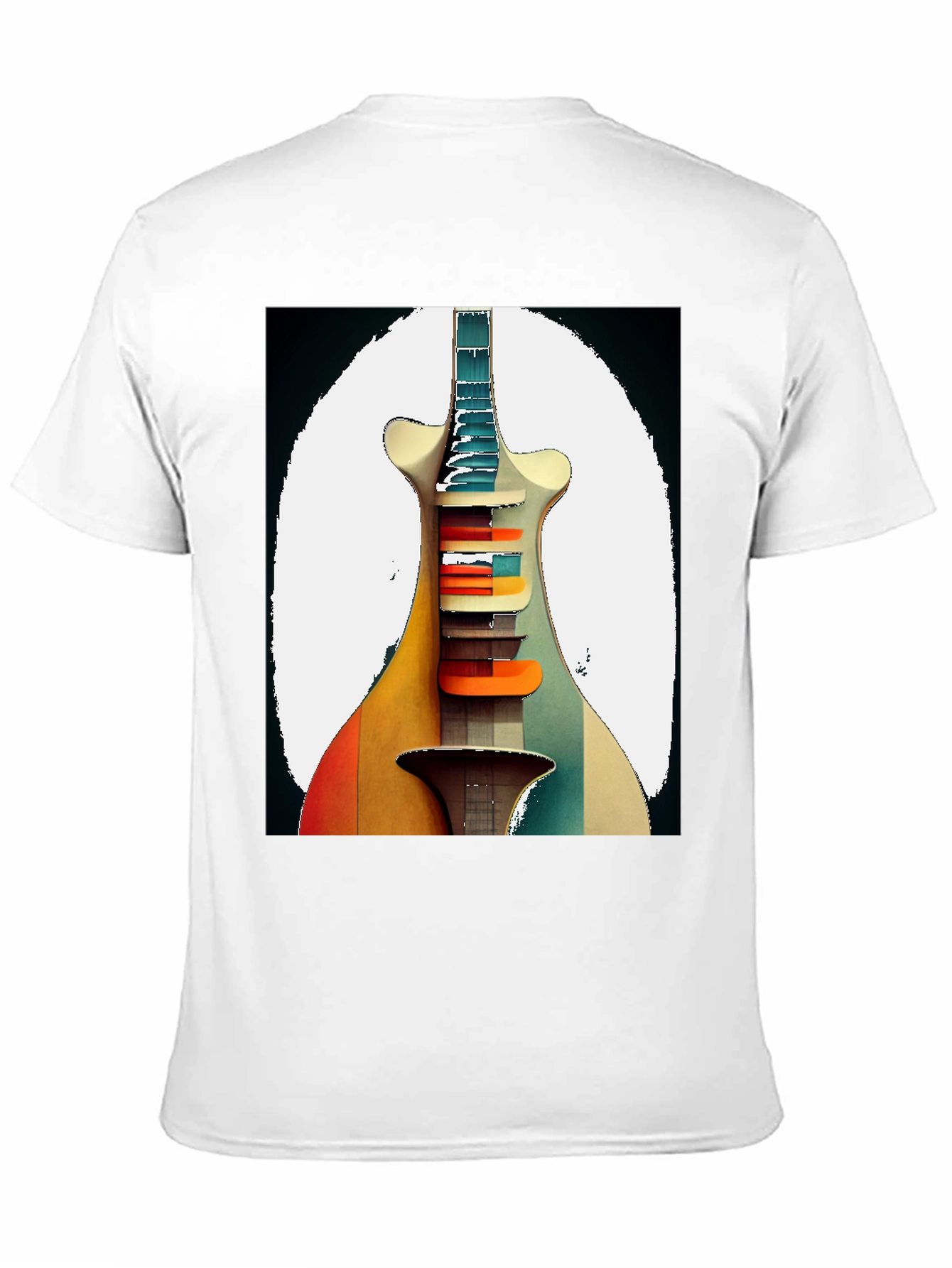 Retro Guitar Graphic Tee
