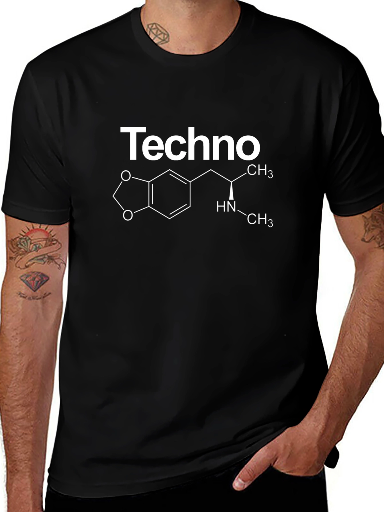 Techno Molecule T-Shirt