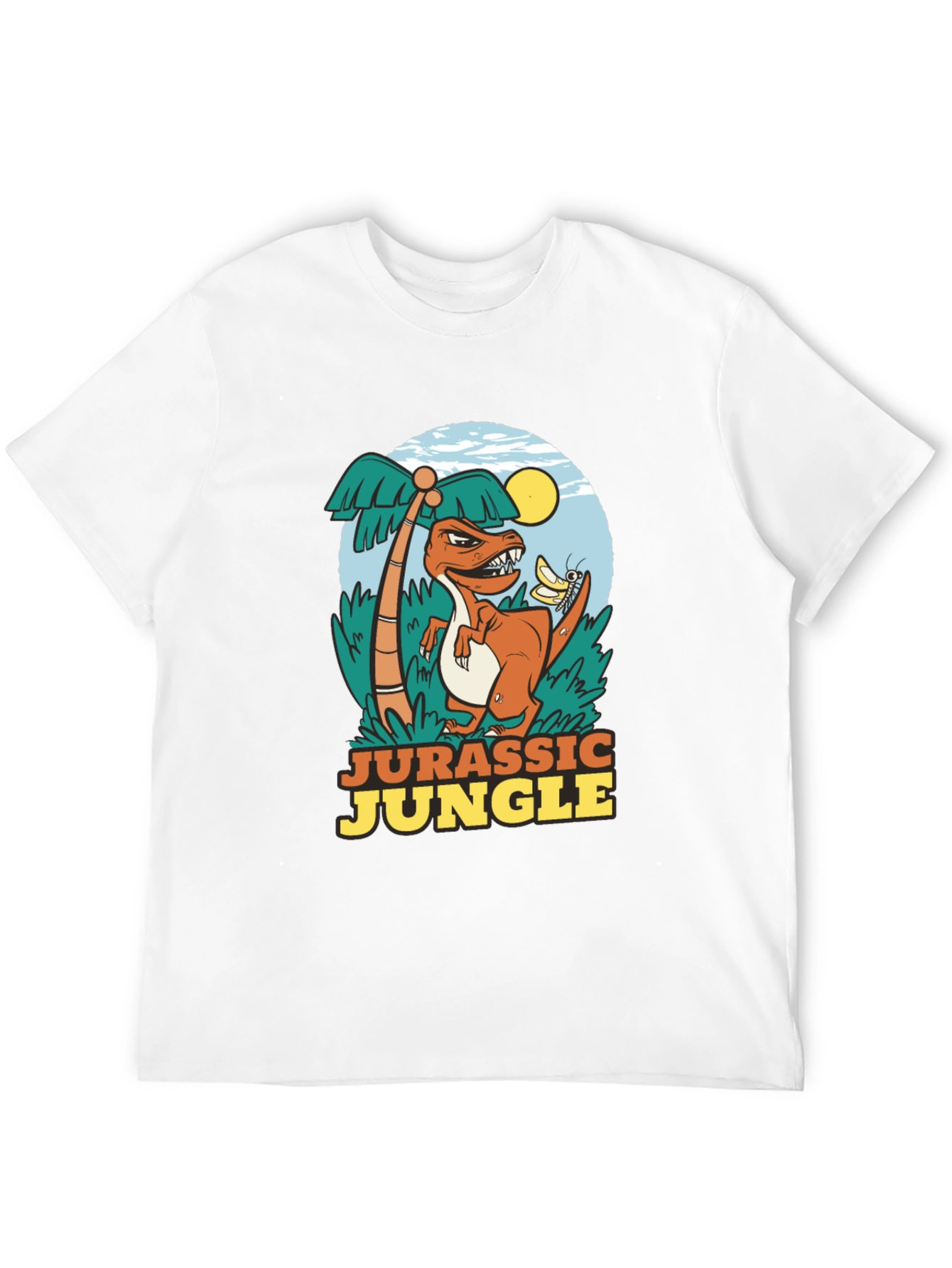 Jurassic Jungle T-Shirt - Dinosaur Tee