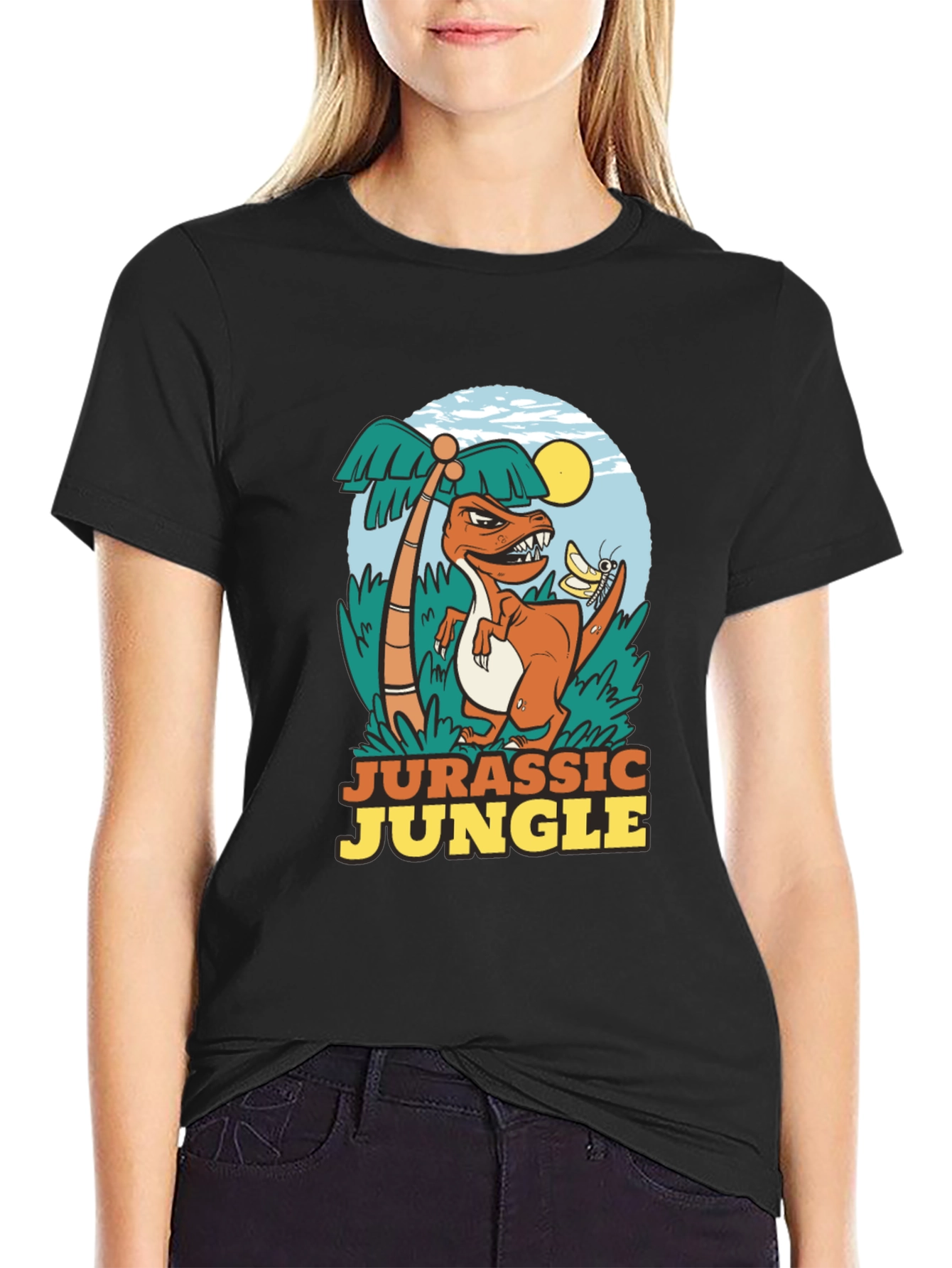 Jurassic Jungle T-Shirt - Dinosaur Tee