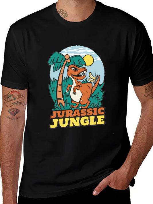 Jurassic Jungle T-Shirt - Dinosaur Tee