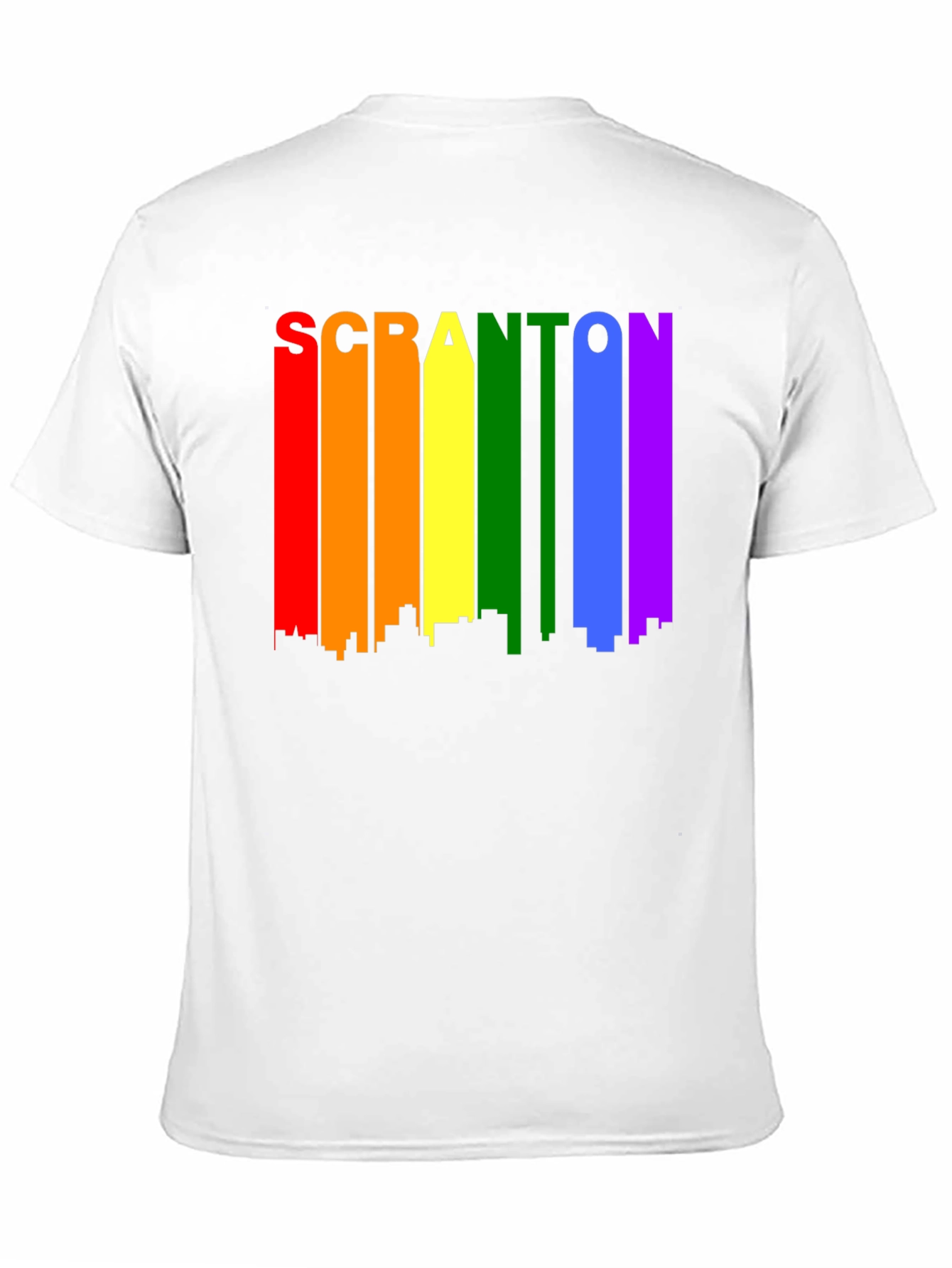 Scranton Rainbow Skyline T-Shirt