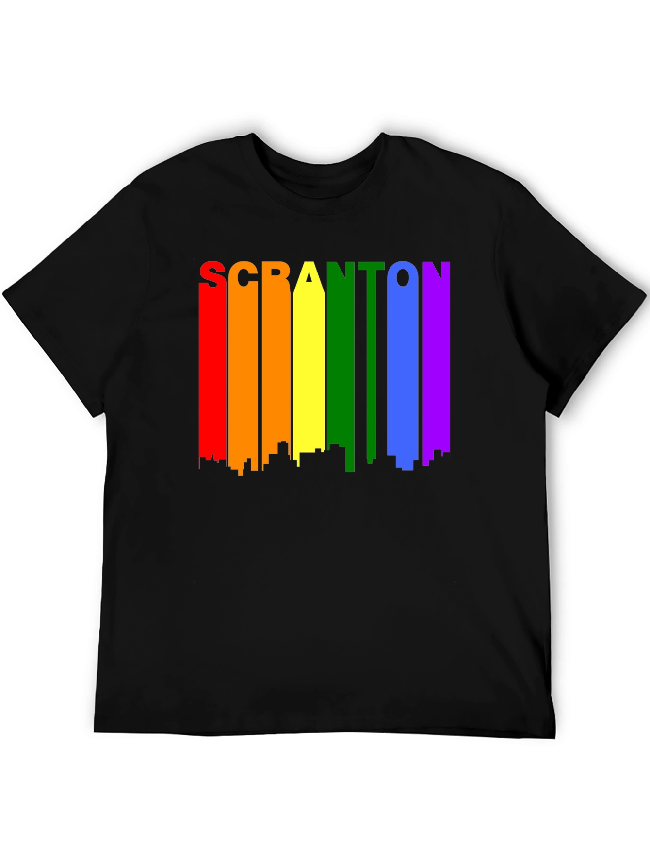 Scranton Rainbow Skyline T-Shirt