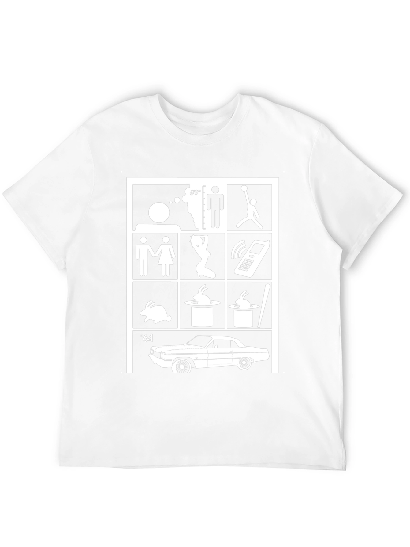 Symbol Grid Graphic T-Shirt