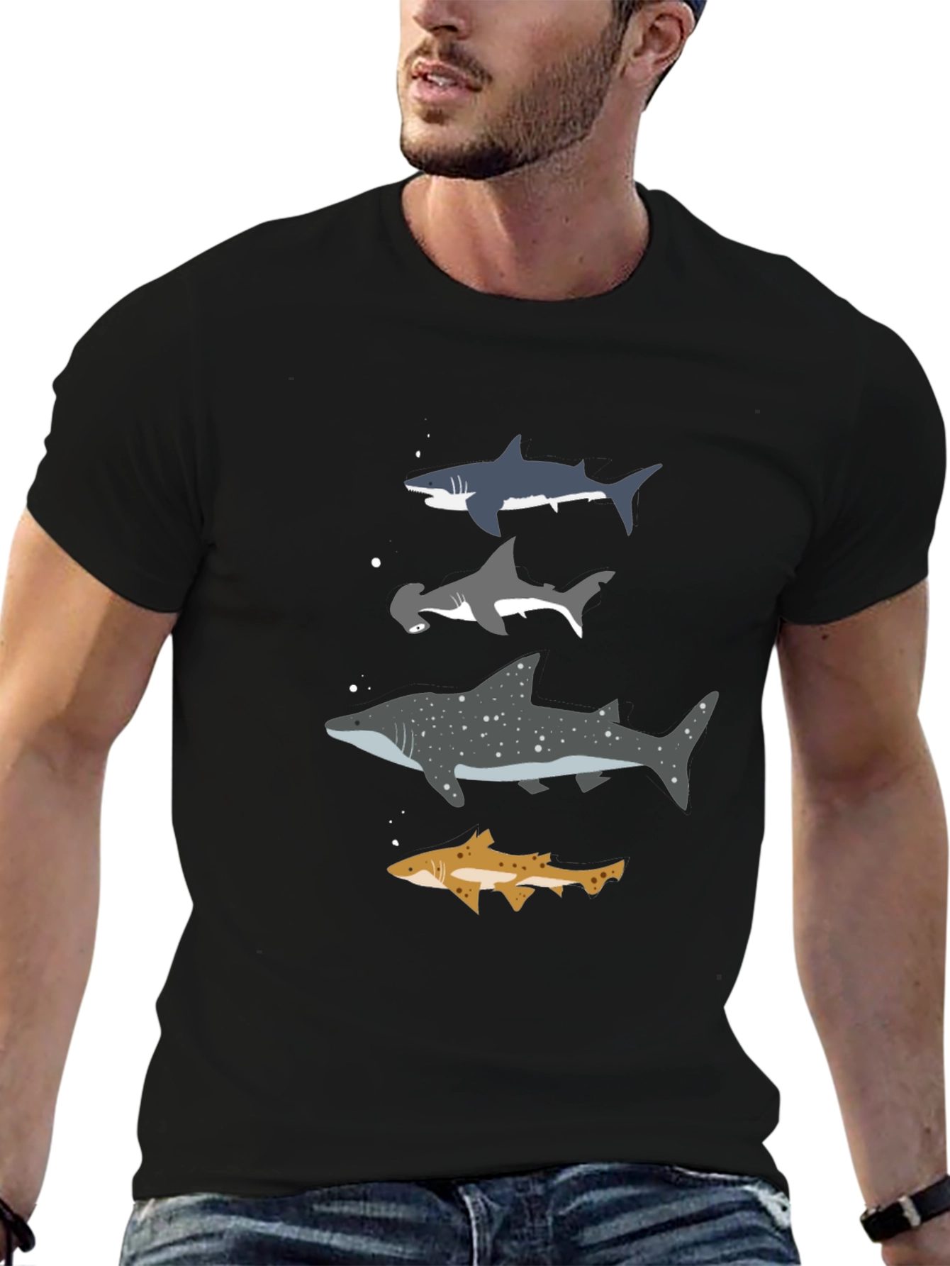 Shark Species T-Shirt - Marine Biology Tee
