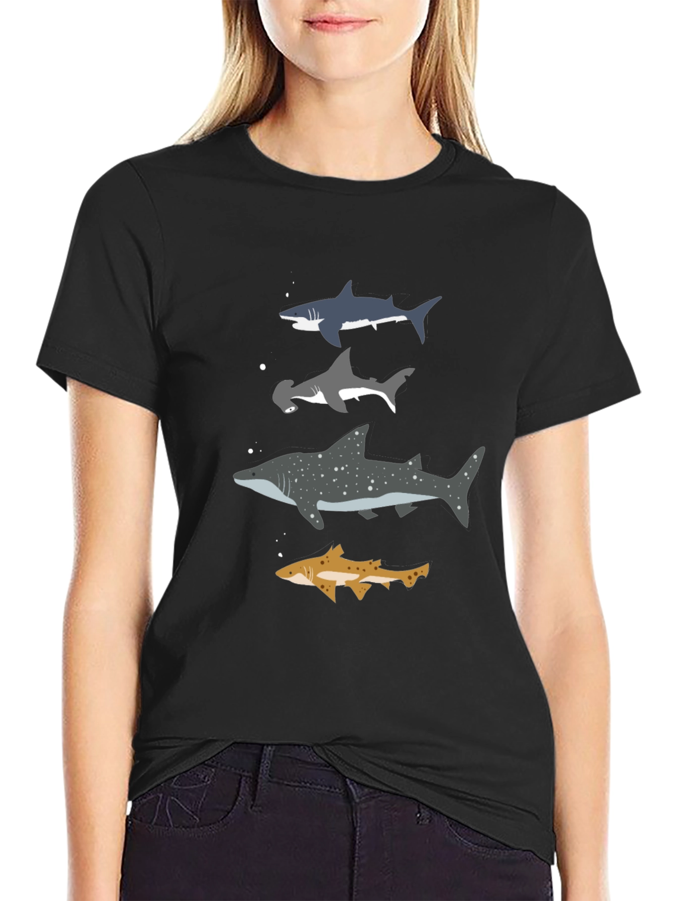 Shark Species T-Shirt - Marine Biology Tee