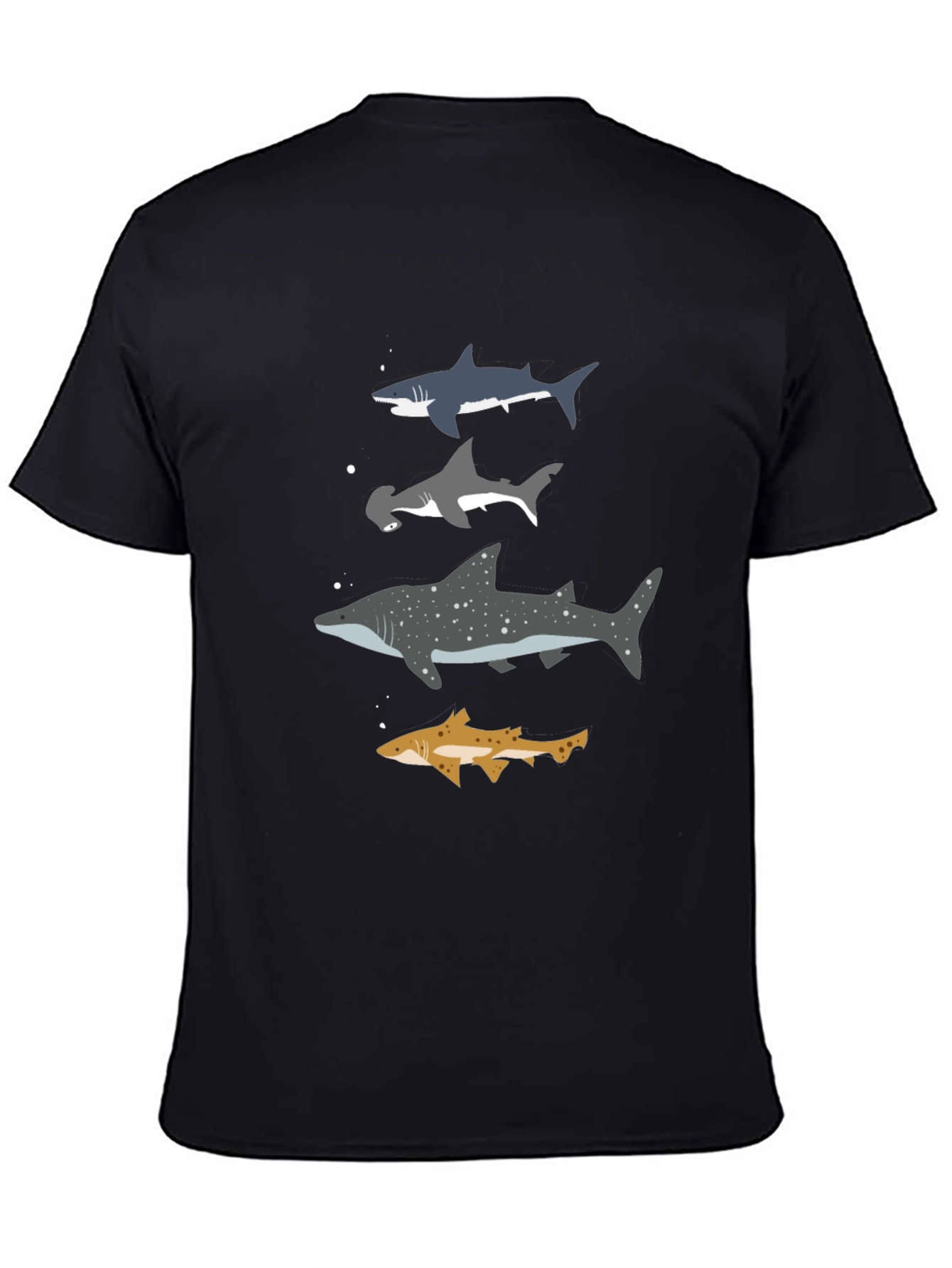 Shark Species T-Shirt - Marine Biology Tee