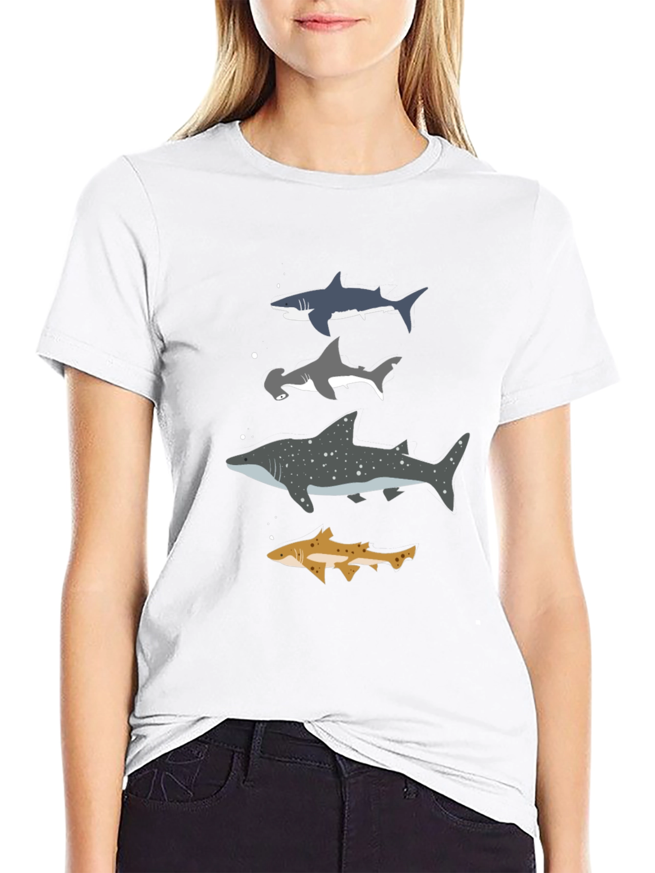Shark Species T-Shirt - Marine Biology Tee