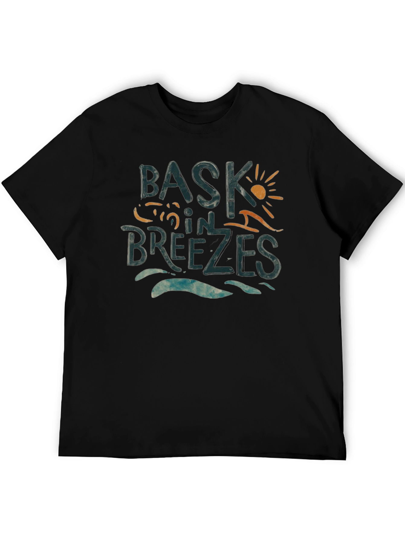 Bask in Breezes Graphic Tee - Summer Vibes