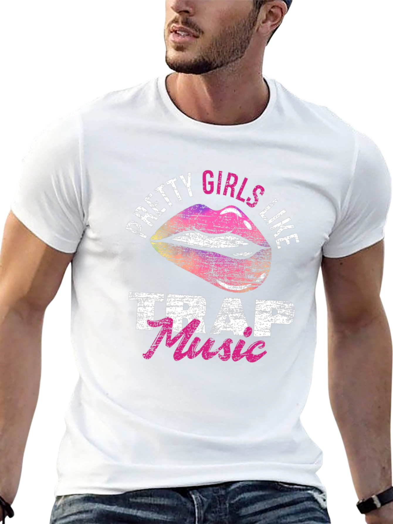 Pretty Girls Like Trap Music Graphic T-Shirt