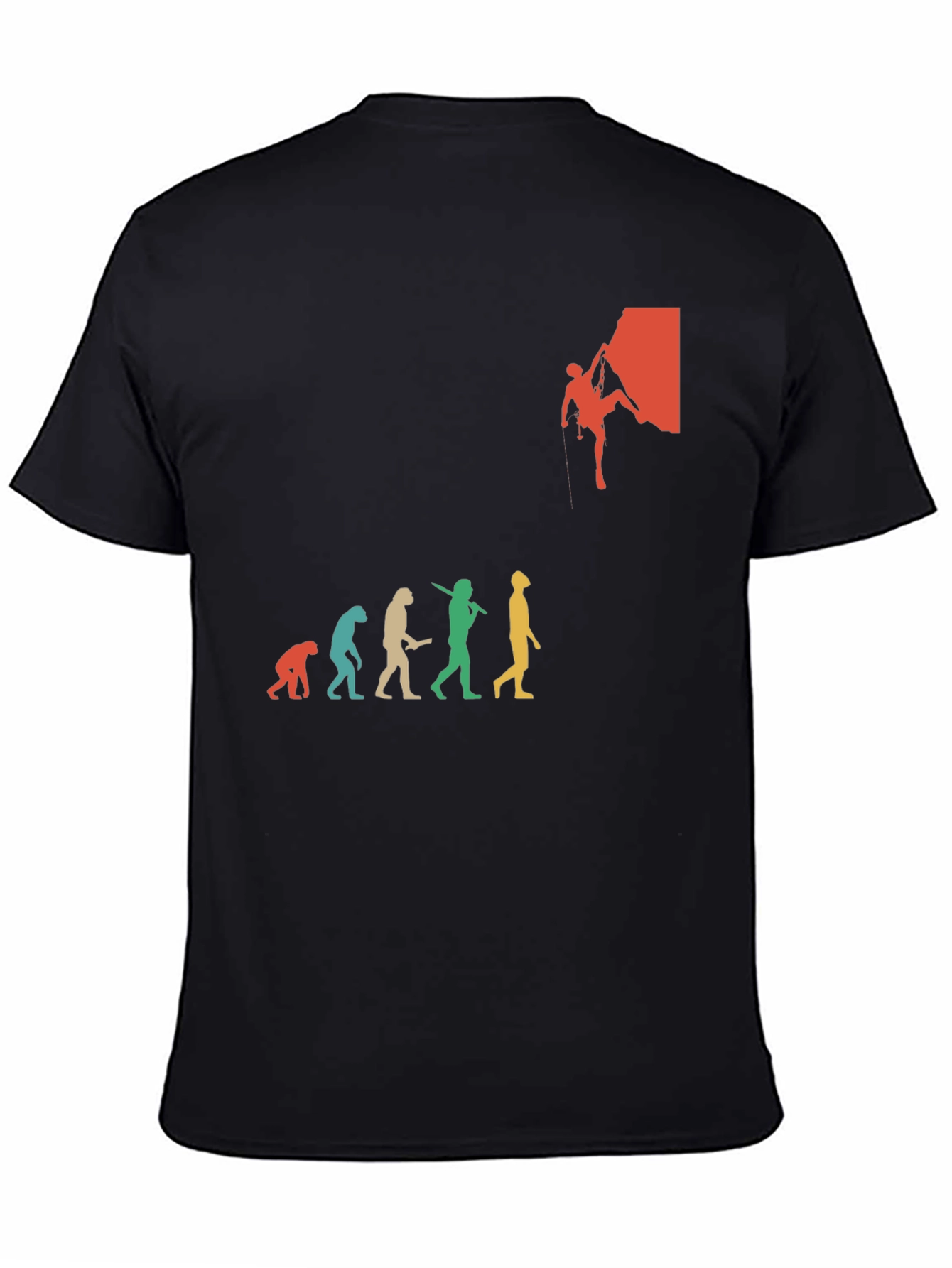 Climbing Evolution Graphic T-Shirt