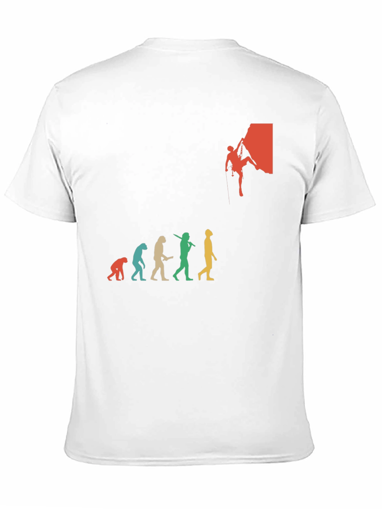 Climbing Evolution Graphic T-Shirt