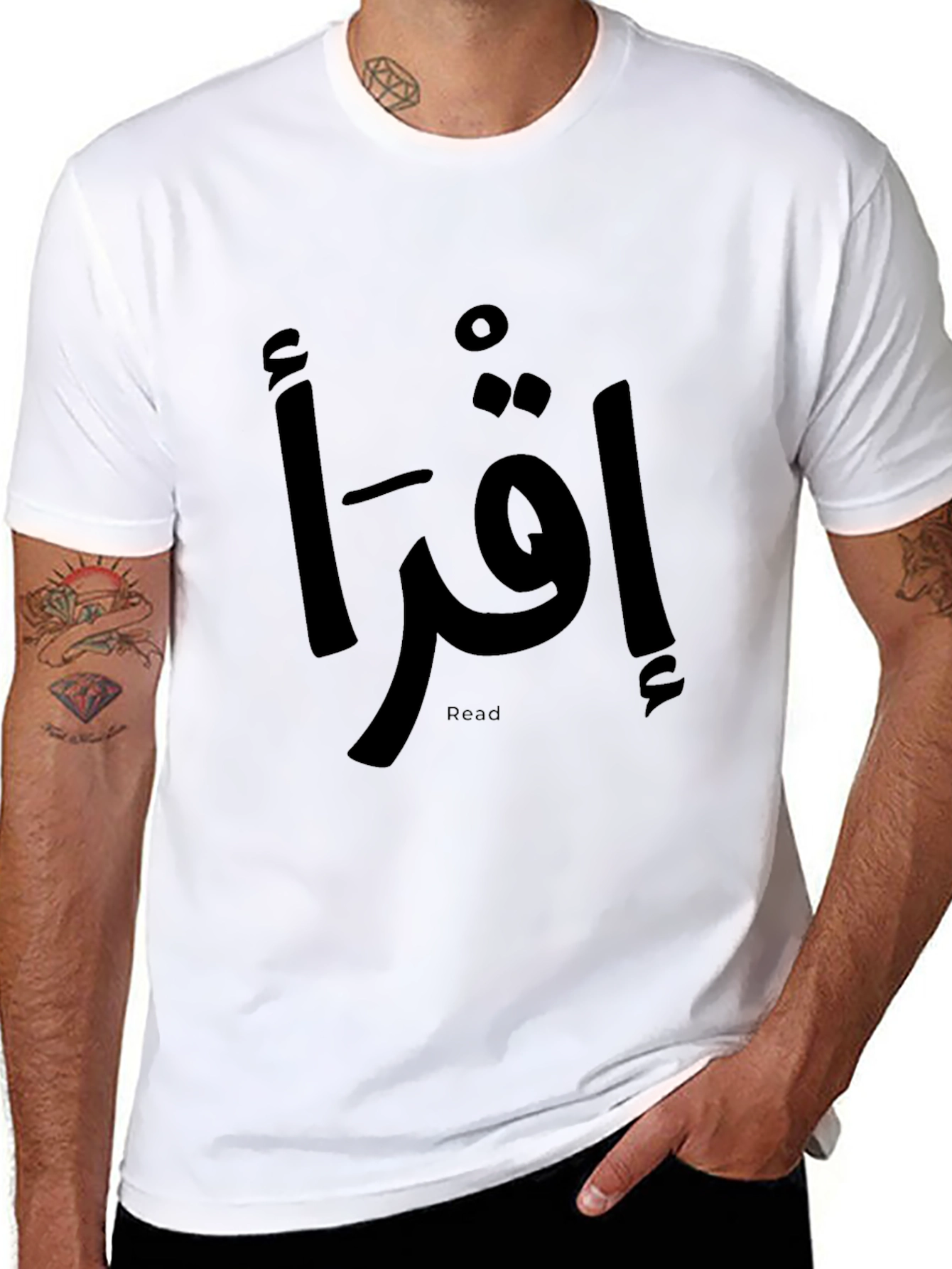 Read Arabic T-Shirt - Black Unisex Tee