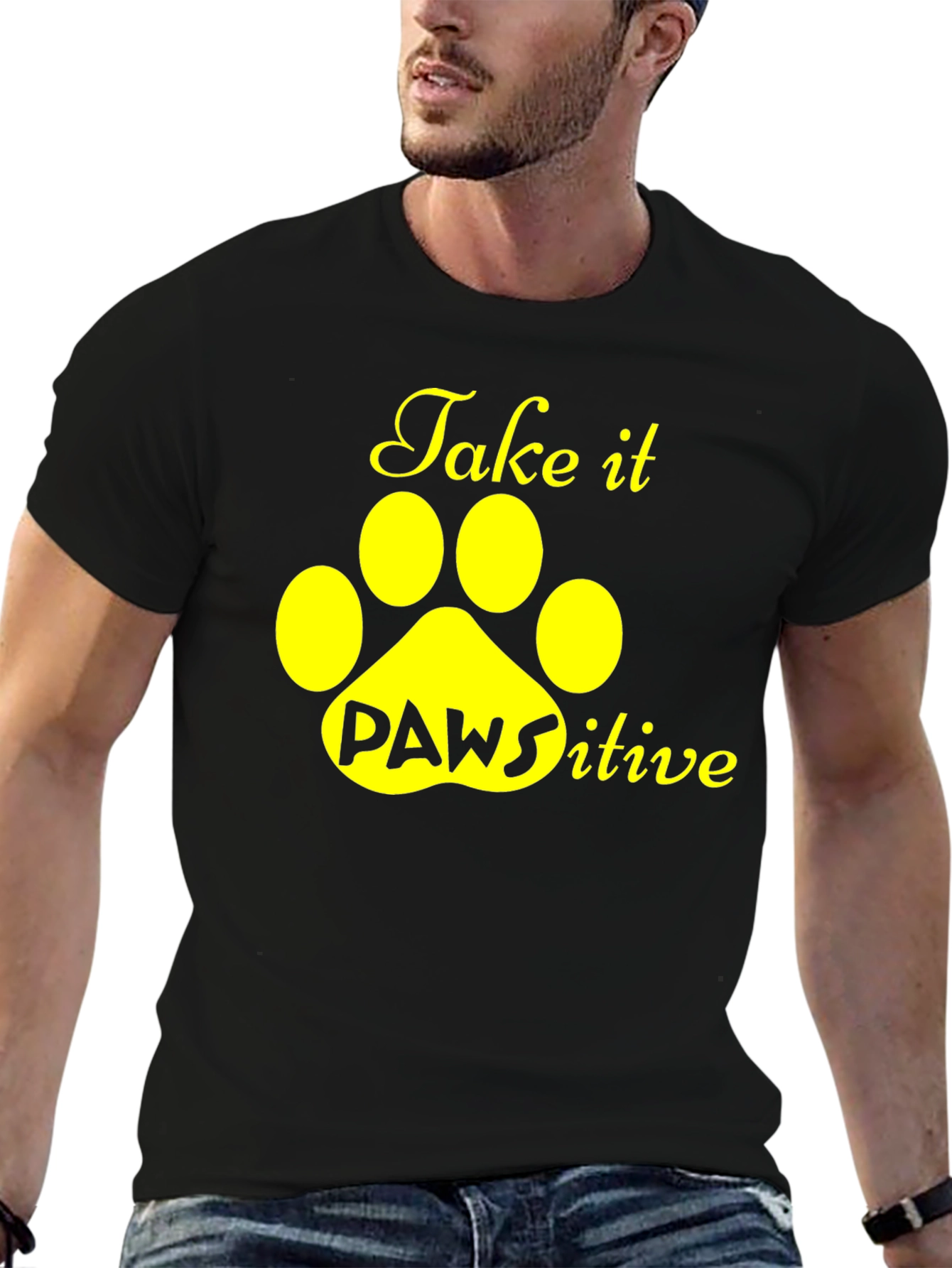 PAWSitive T-Shirt - Black