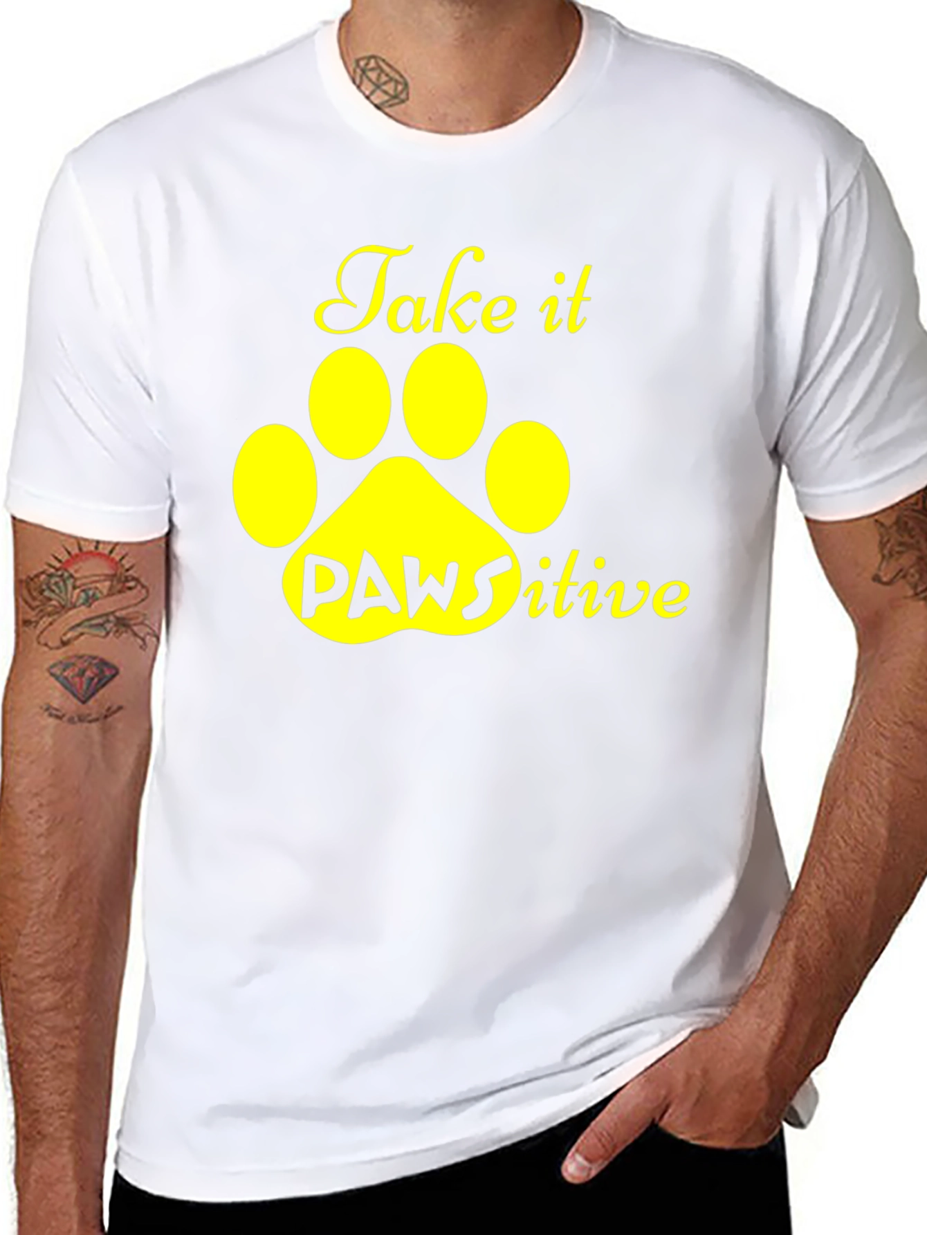 PAWSitive T-Shirt - Black