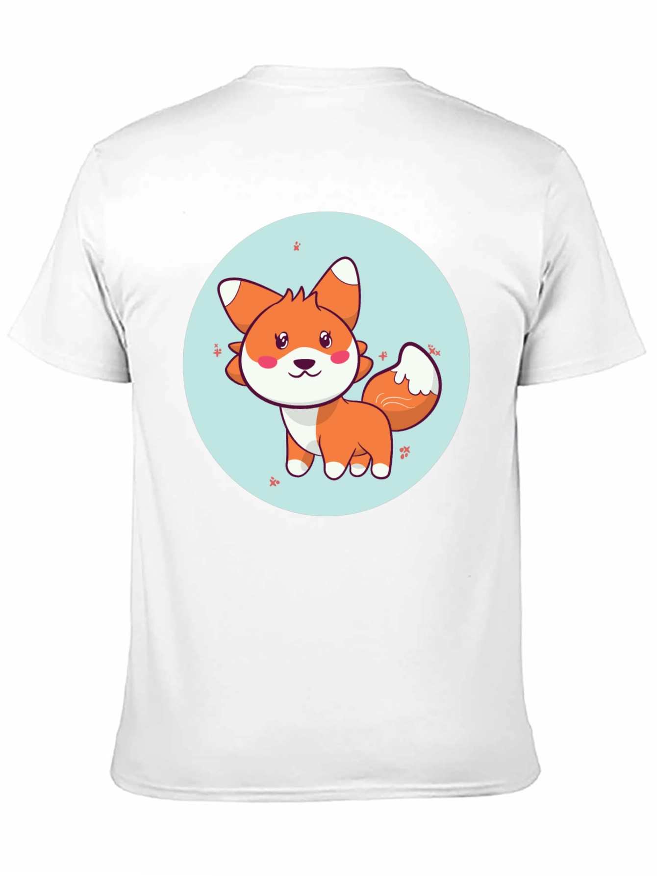 Cute Fox Graphic T-Shirt - Soft Cotton Blend