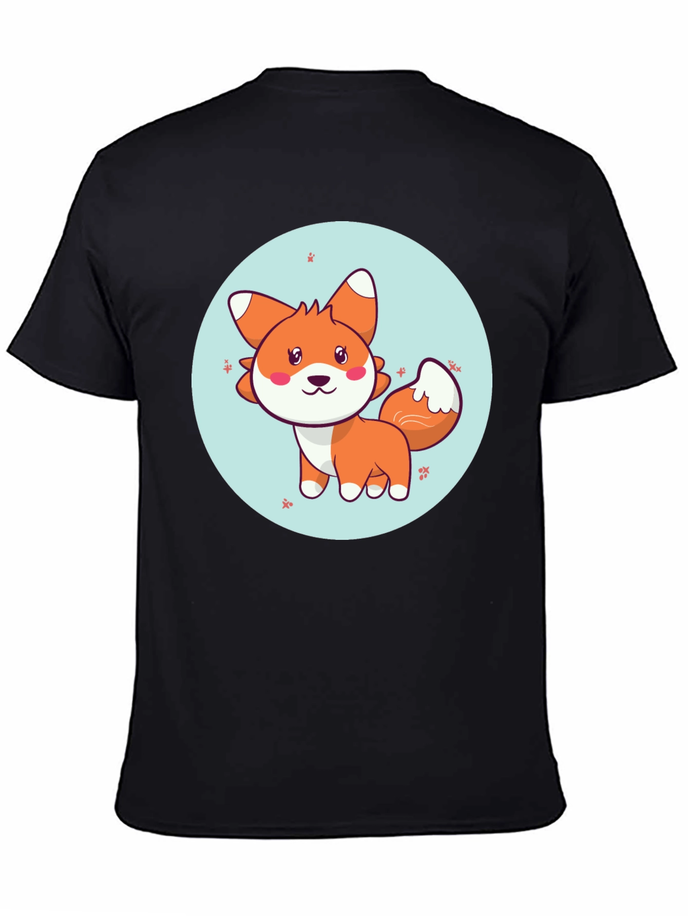 Cute Fox Graphic T-Shirt - Soft Cotton Blend