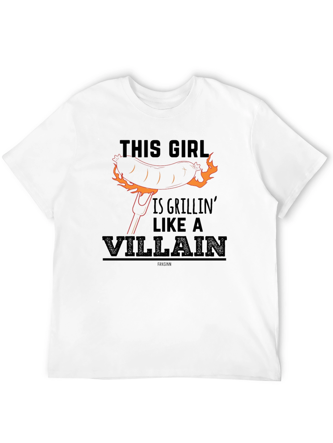Grillin Like A Villain Graphic Tee