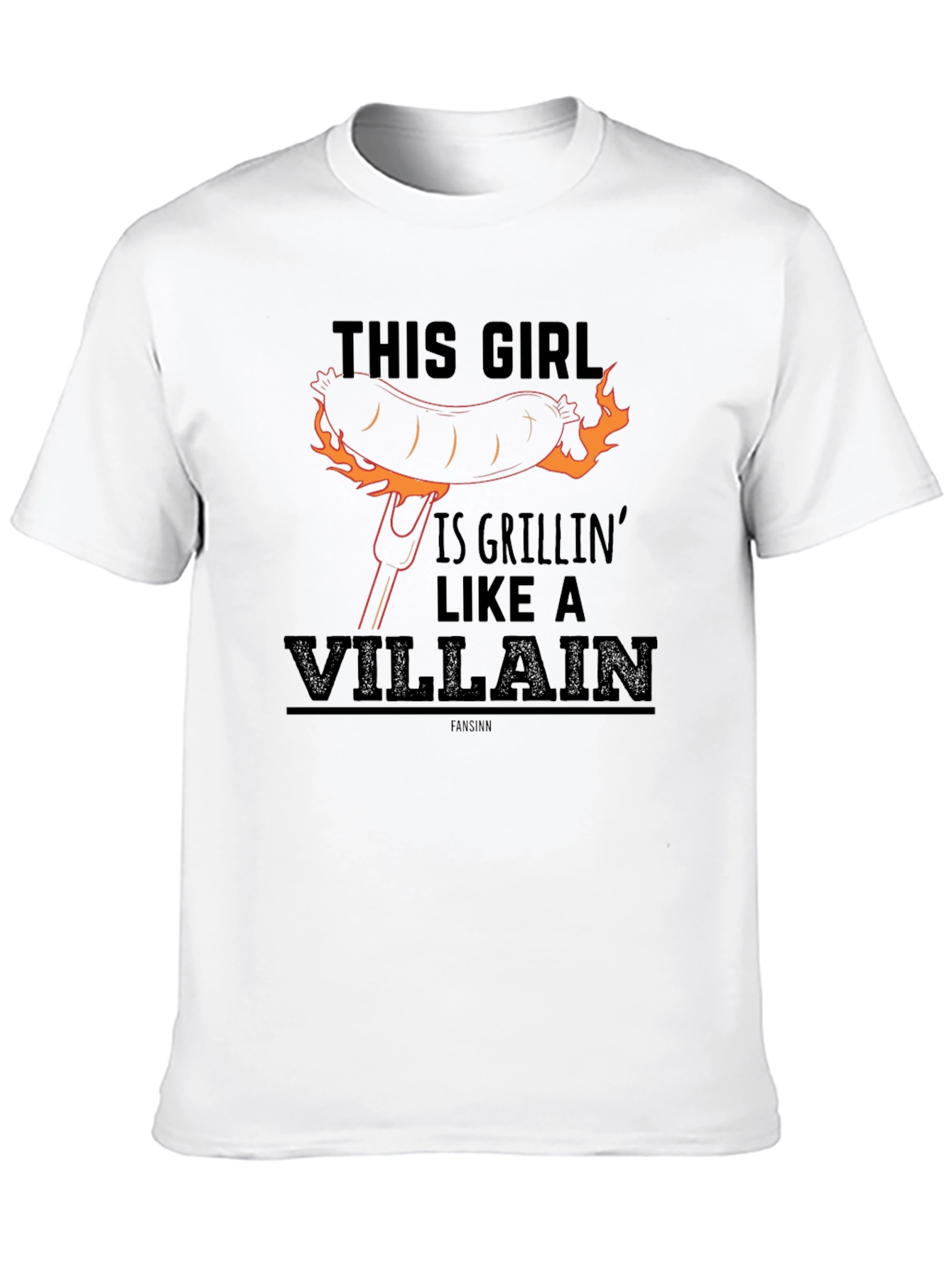 Grillin Like A Villain Graphic Tee