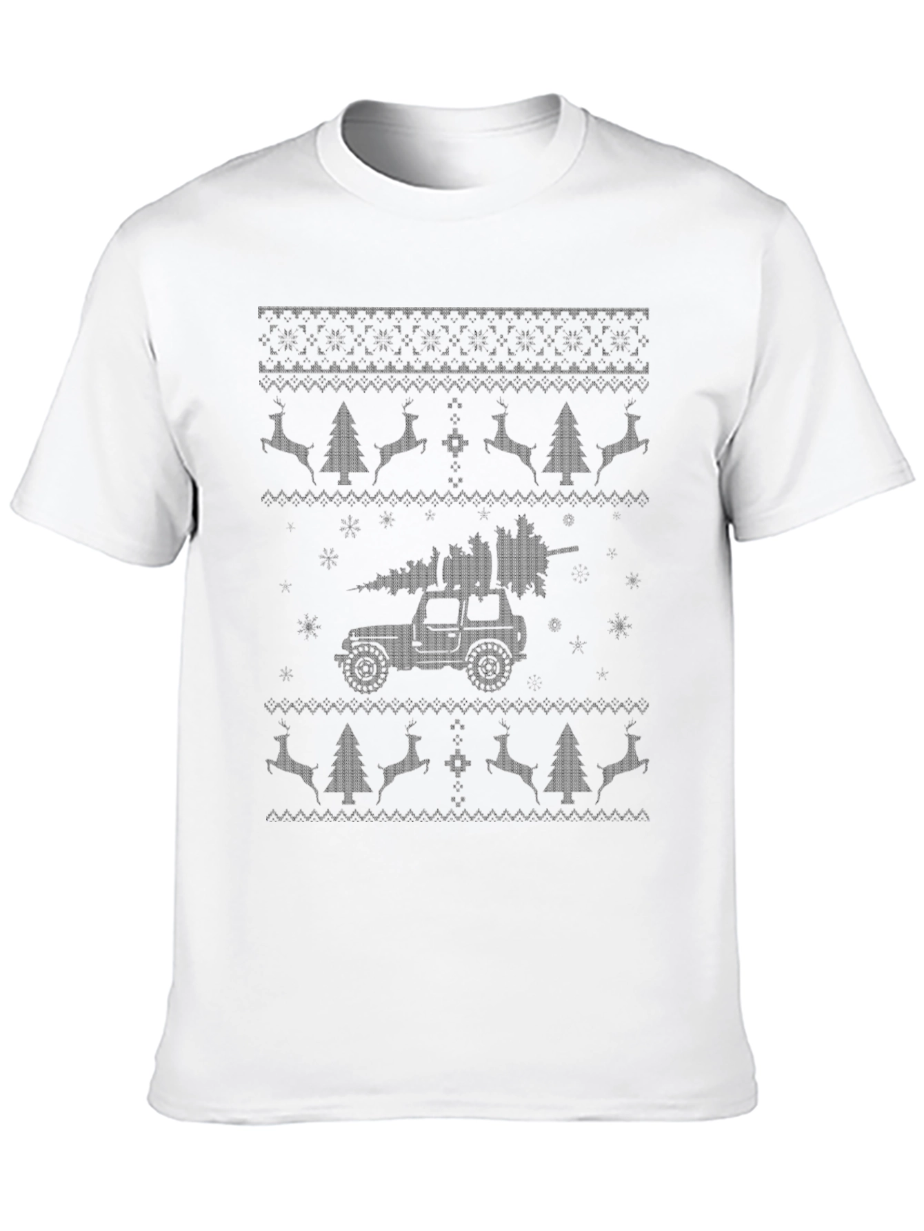 Christmas Jeep Tree T-Shirt
