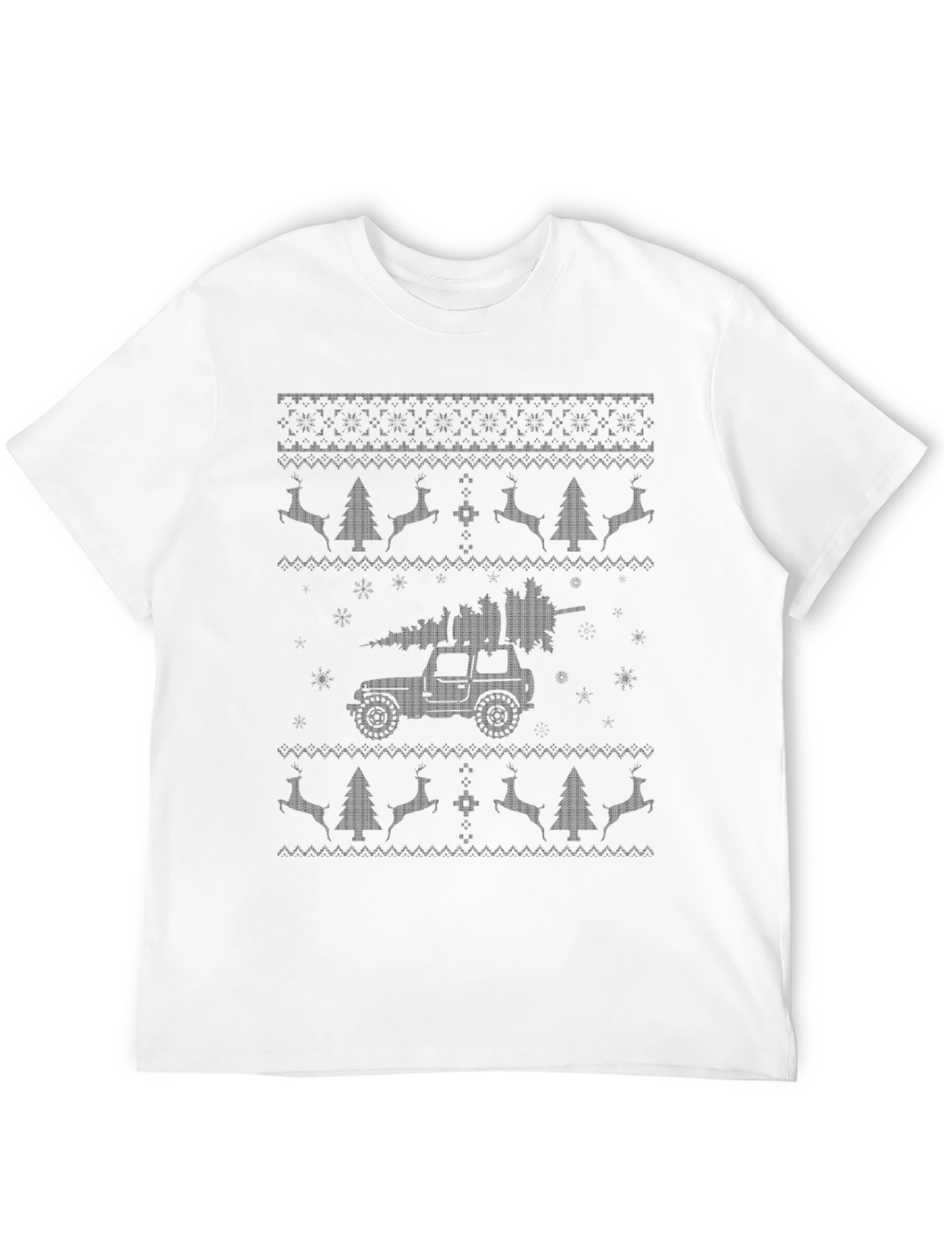 Christmas Jeep Tree T-Shirt