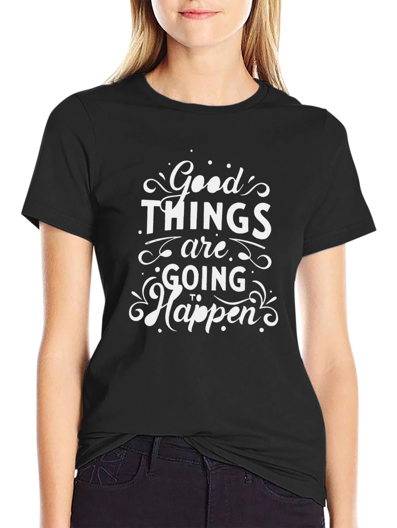 Good Things Graphic T-Shirt - Positive Vibes