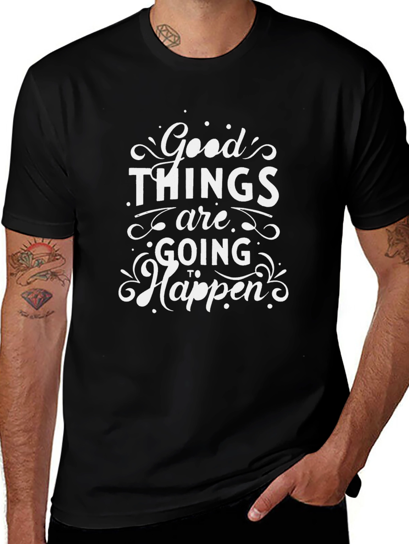 Good Things Graphic T-Shirt - Positive Vibes