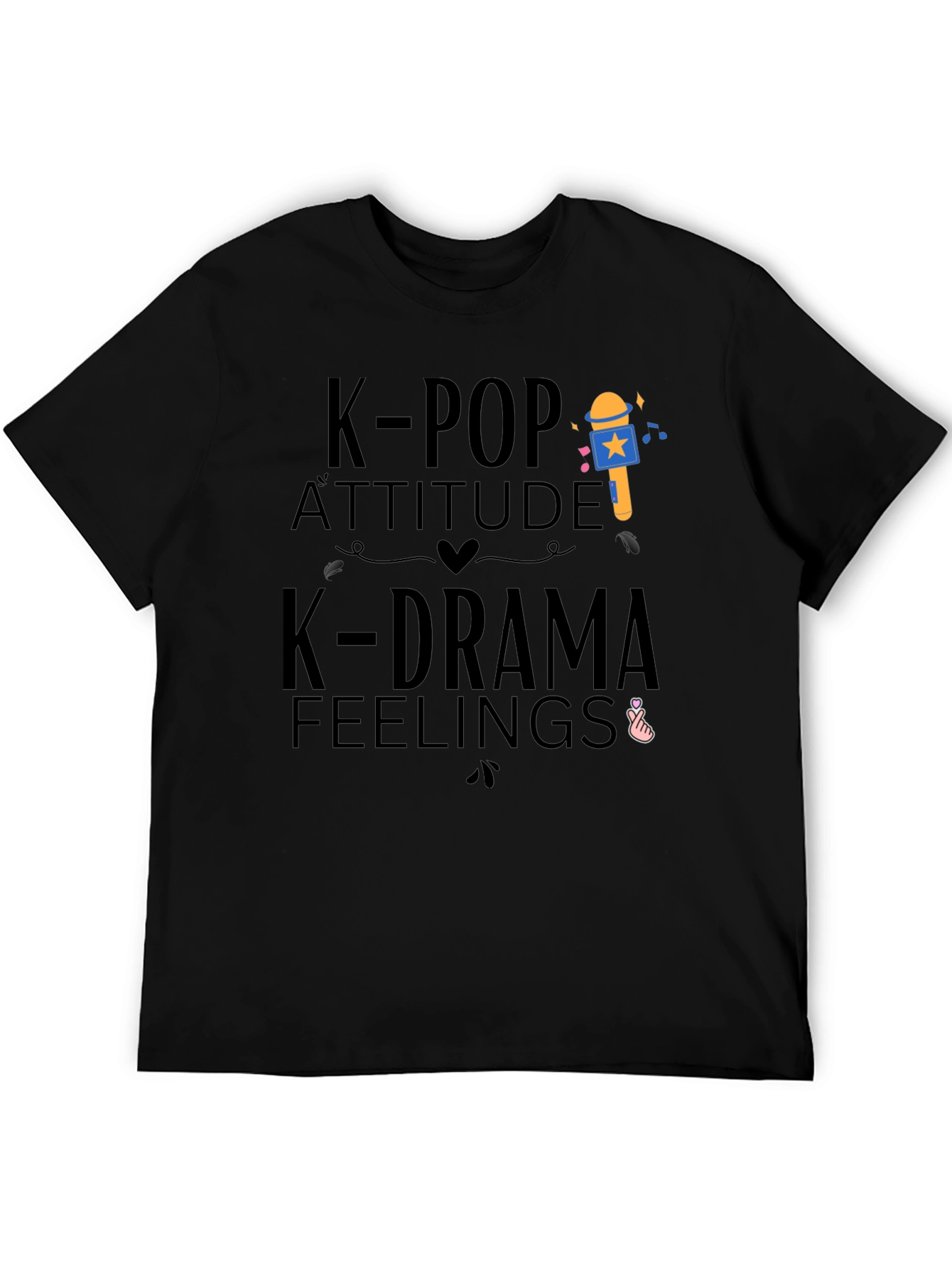 K-Pop Attitude & K-Drama Feelings T-Shirt
