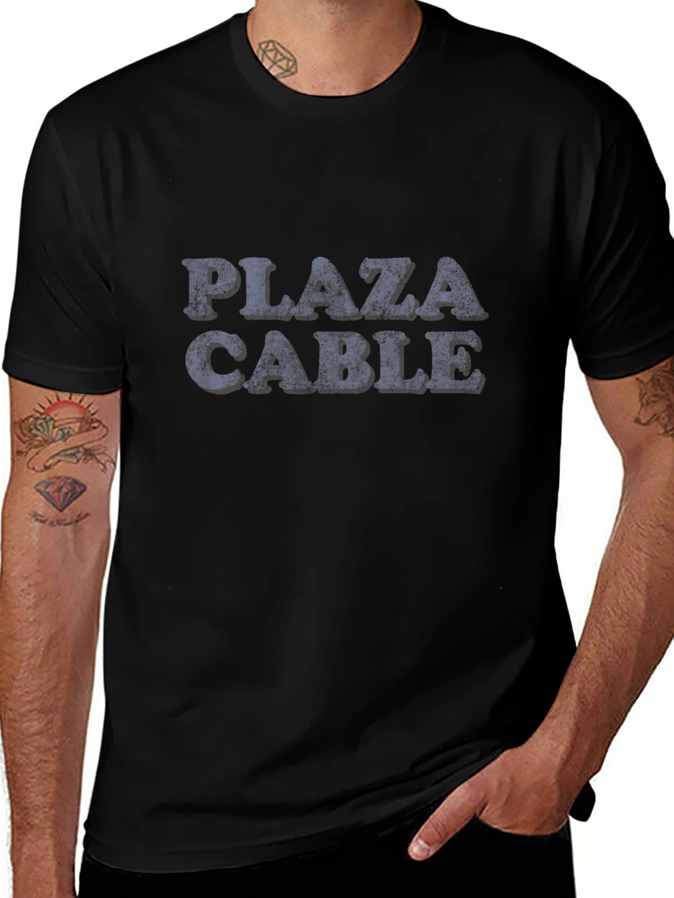 Plaza Cable Graphic T-Shirt