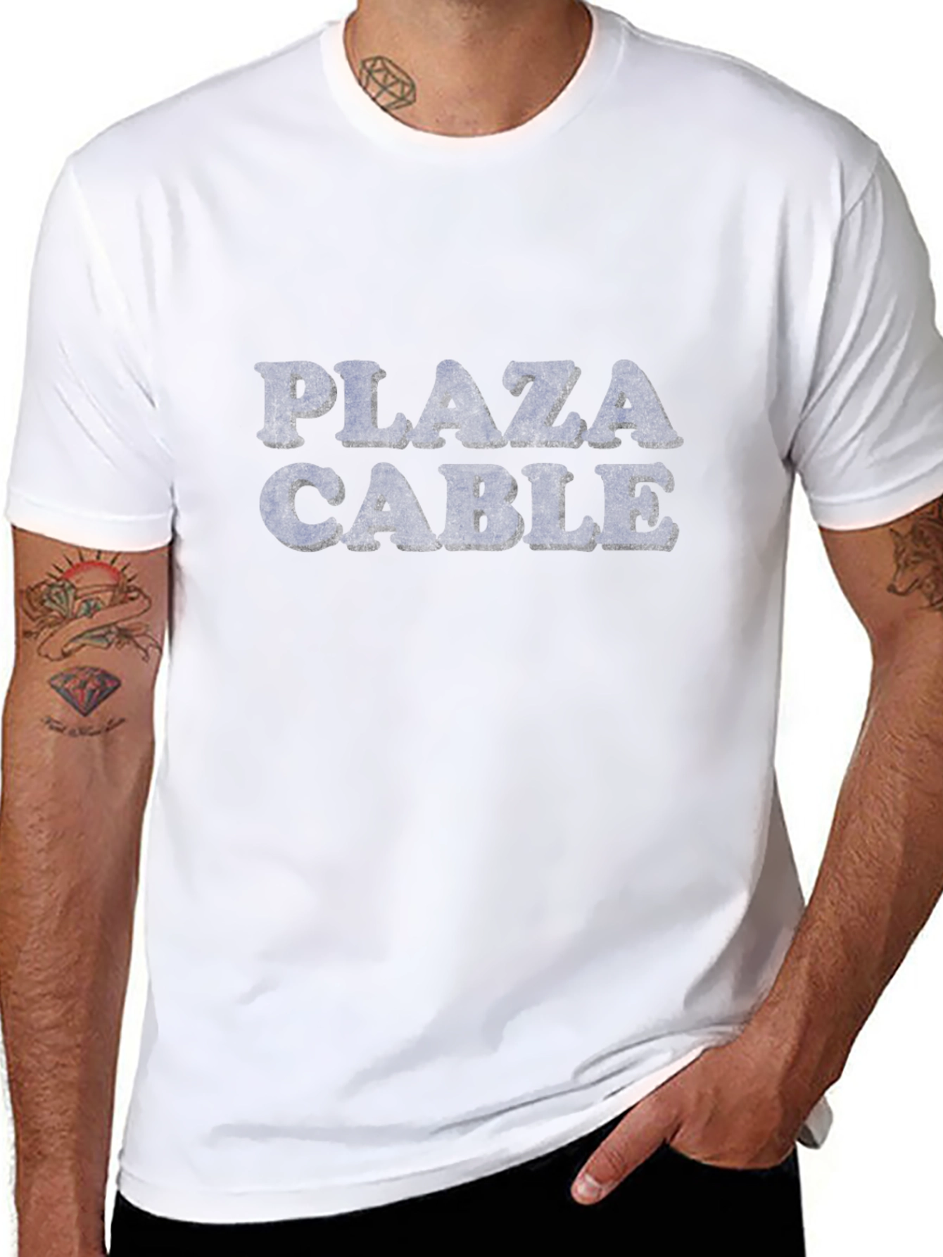 Plaza Cable Graphic T-Shirt