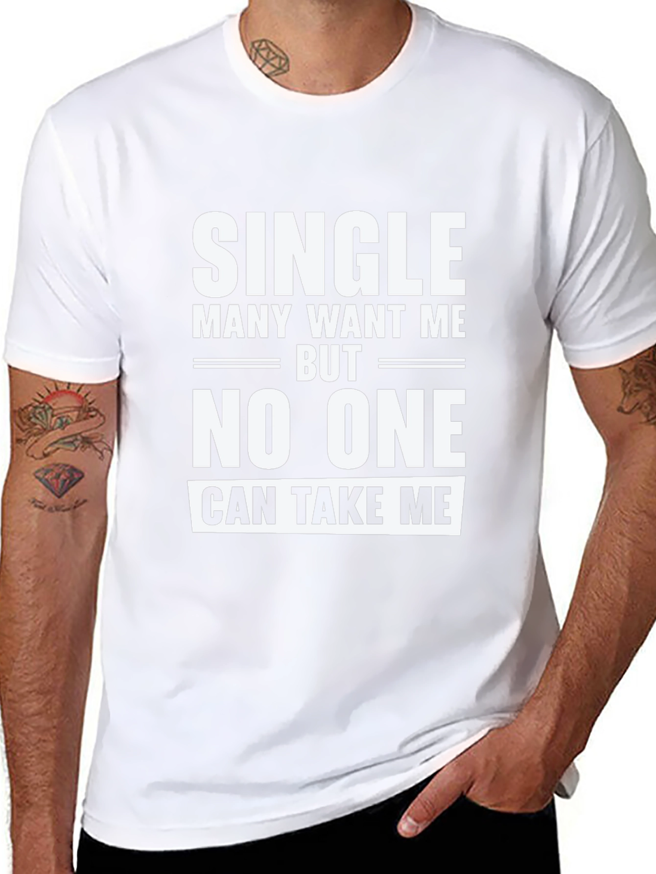 Single Funny Graphic Tee Shirt