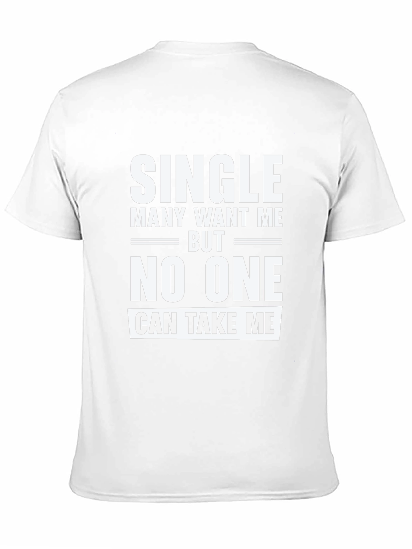 Single Funny Graphic Tee Shirt