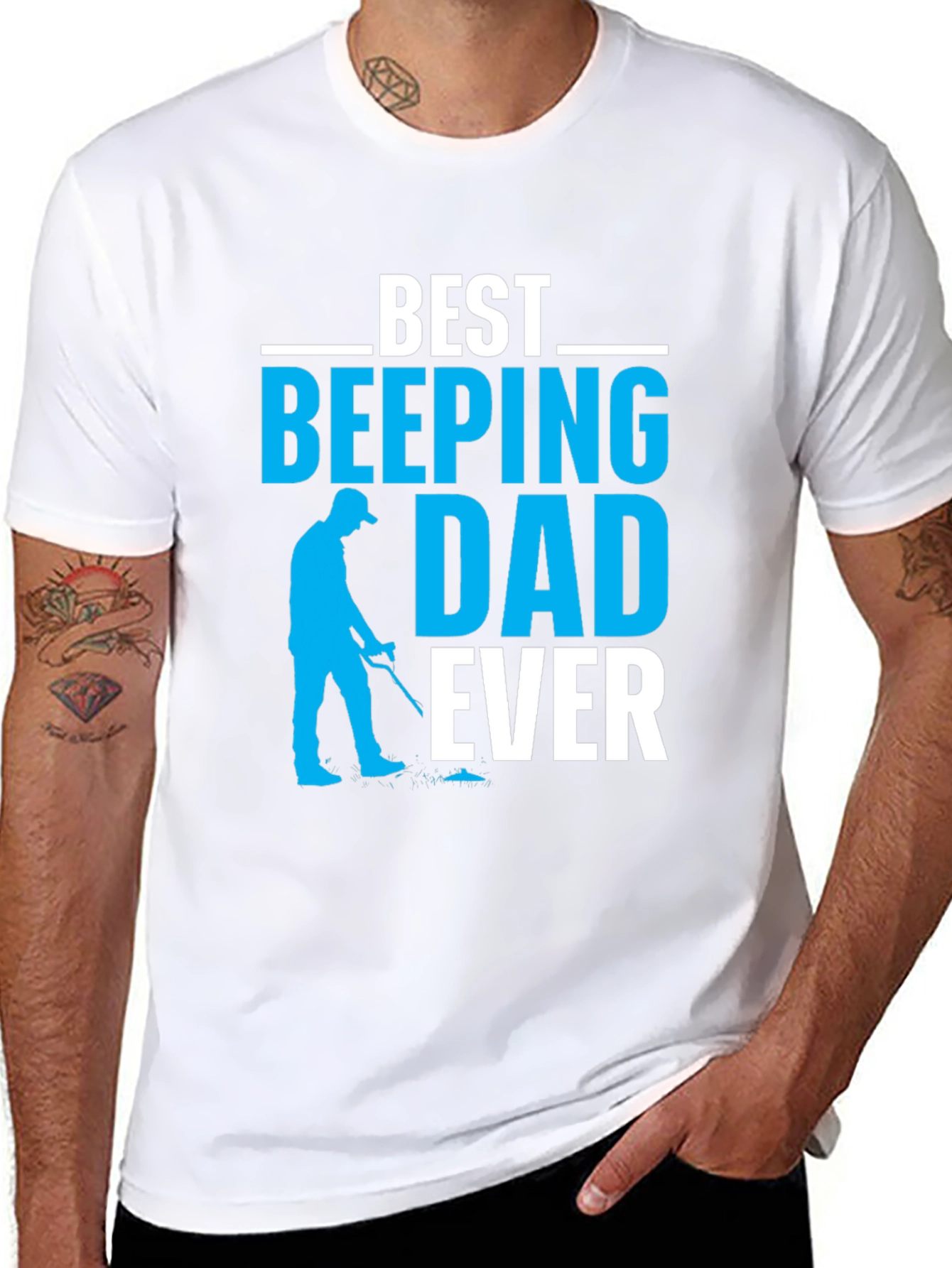 Best Beeping Dad Ever T-Shirt