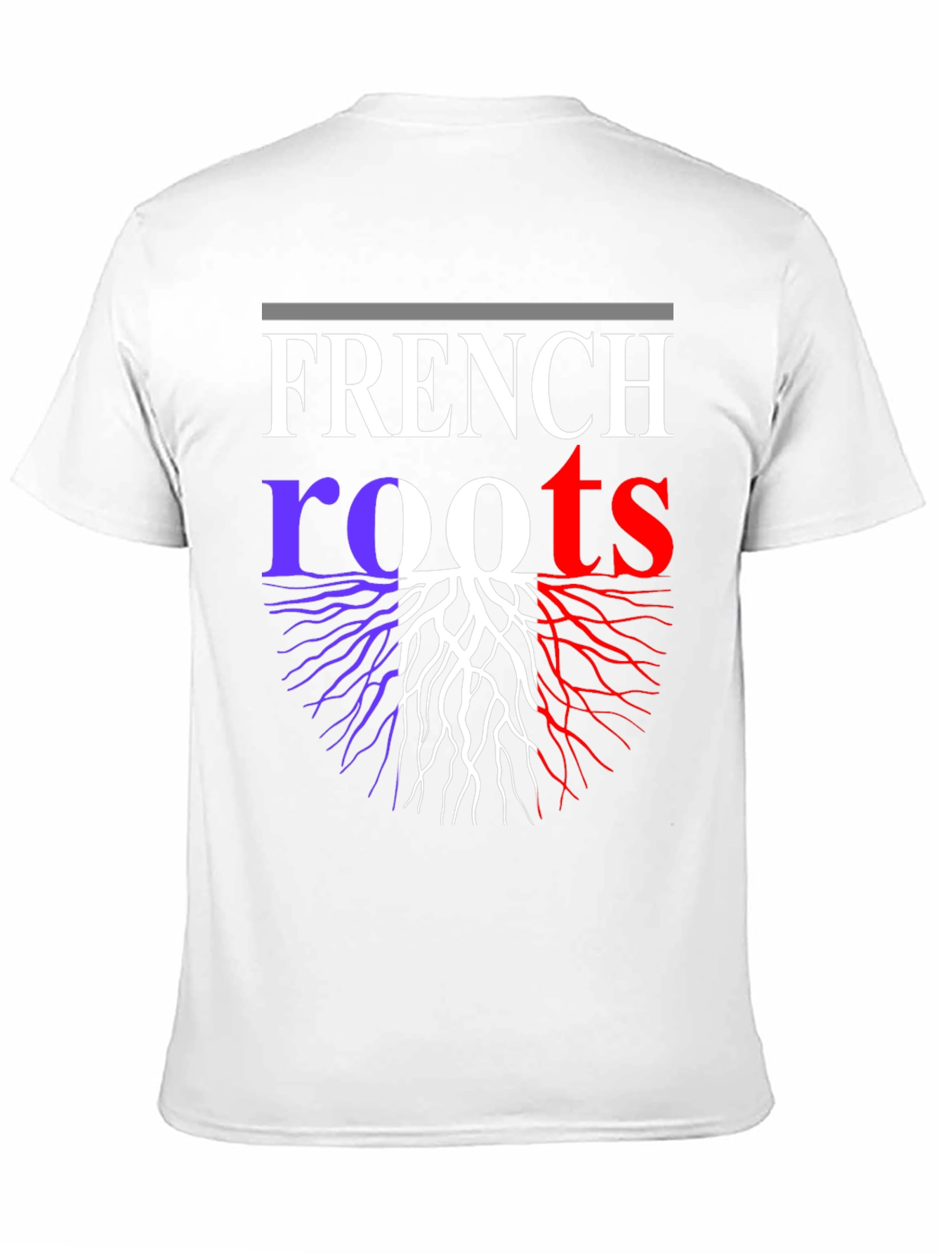 French Roots Graphic T-Shirt - Black Cotton Tee