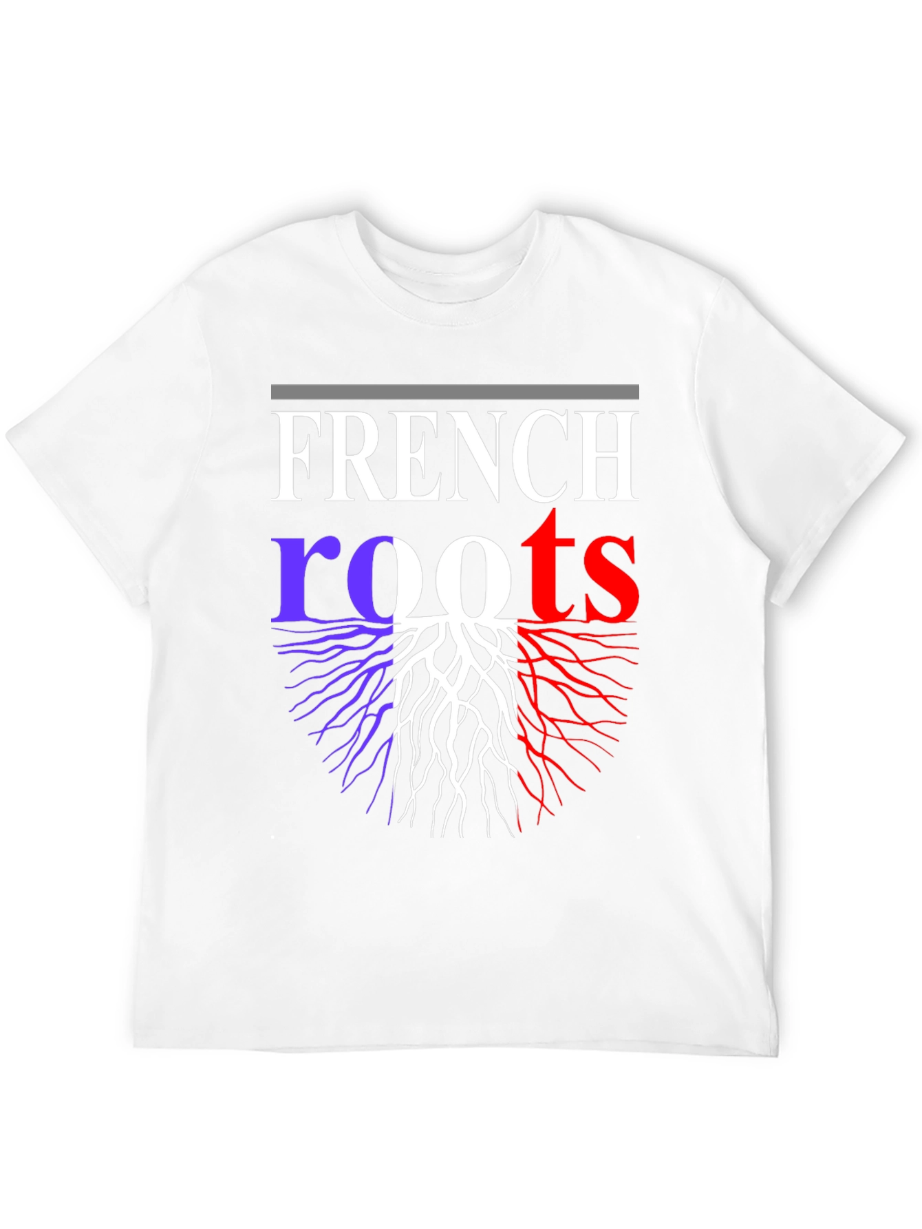 French Roots Graphic T-Shirt - Black Cotton Tee