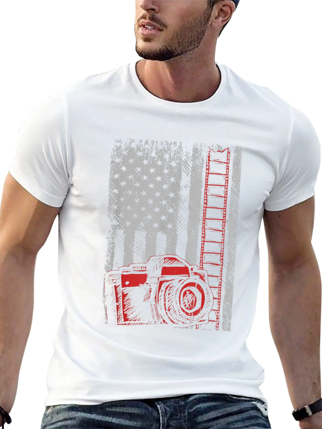Photographers Patriotic Tee