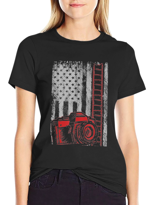 Photographers Patriotic Tee