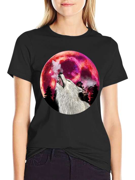 Wolf Moon T-Shirt - Graphic Tee
