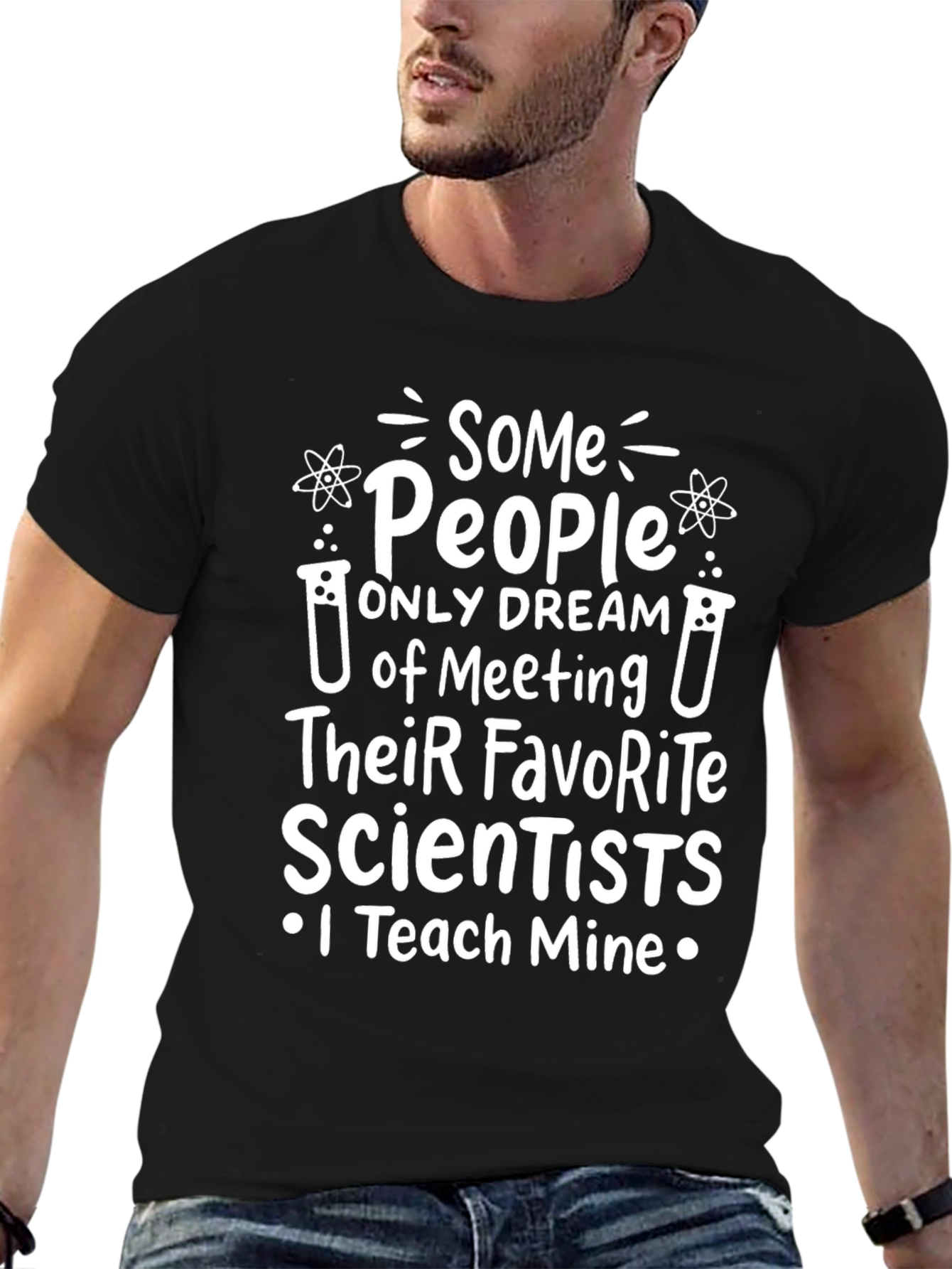 Scientist Teacher T-Shirt Funny Science Gift