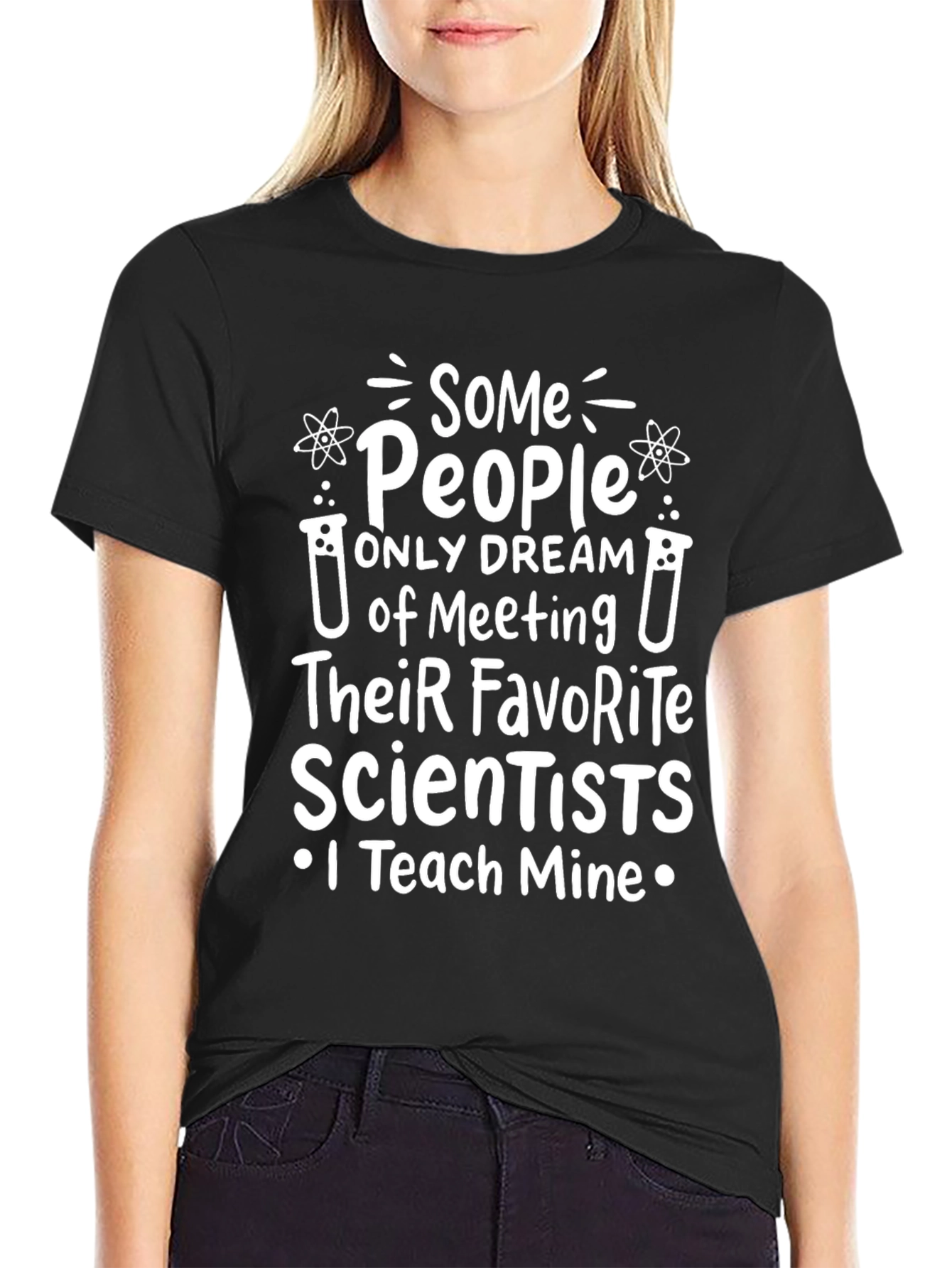 Scientist Teacher T-Shirt Funny Science Gift