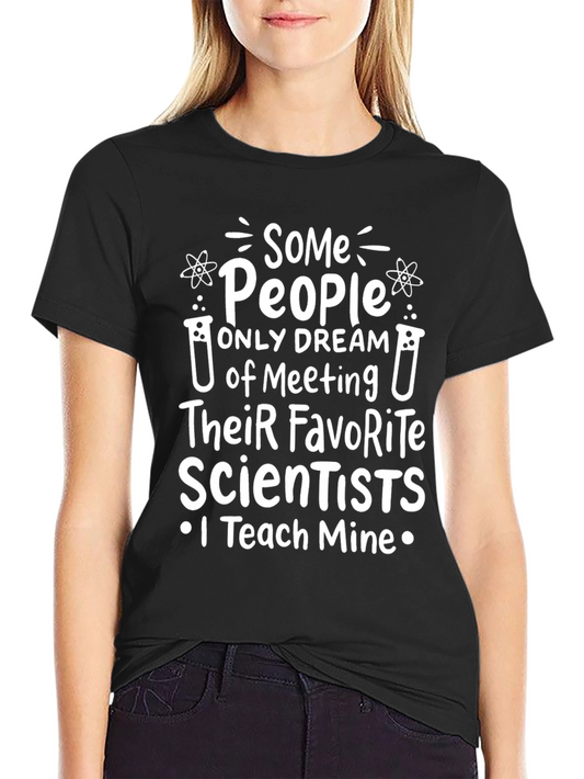 Scientist Teacher T-Shirt Funny Science Gift