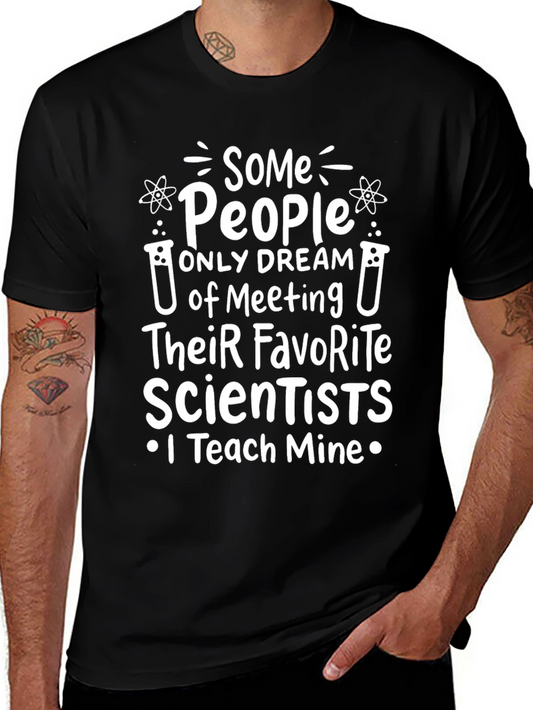 Scientist Teacher T-Shirt Funny Science Gift