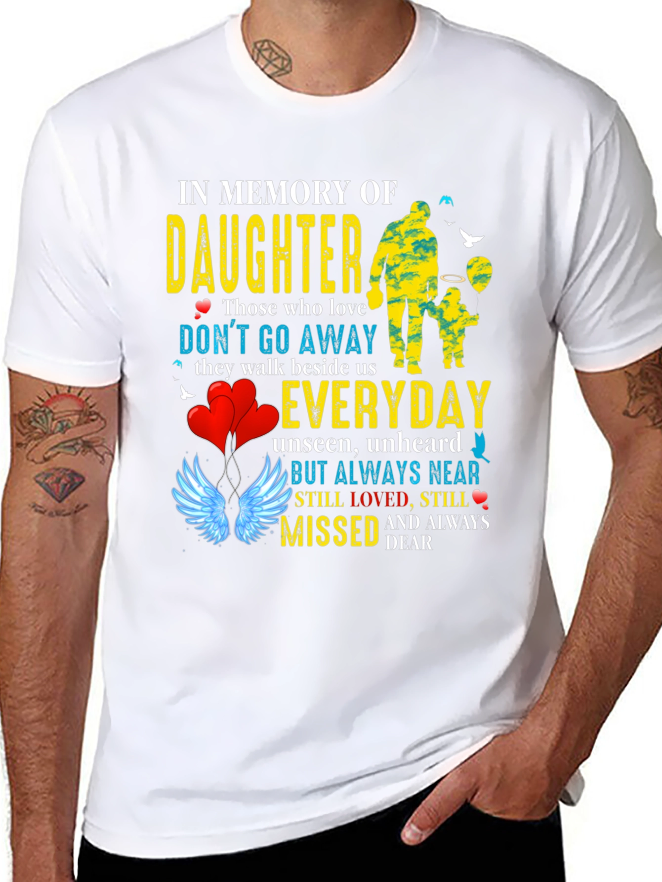 In Memory of Daughter Graphic Tee