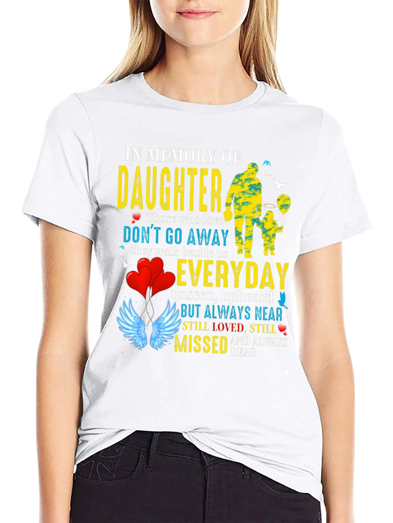 In Memory of Daughter Graphic Tee