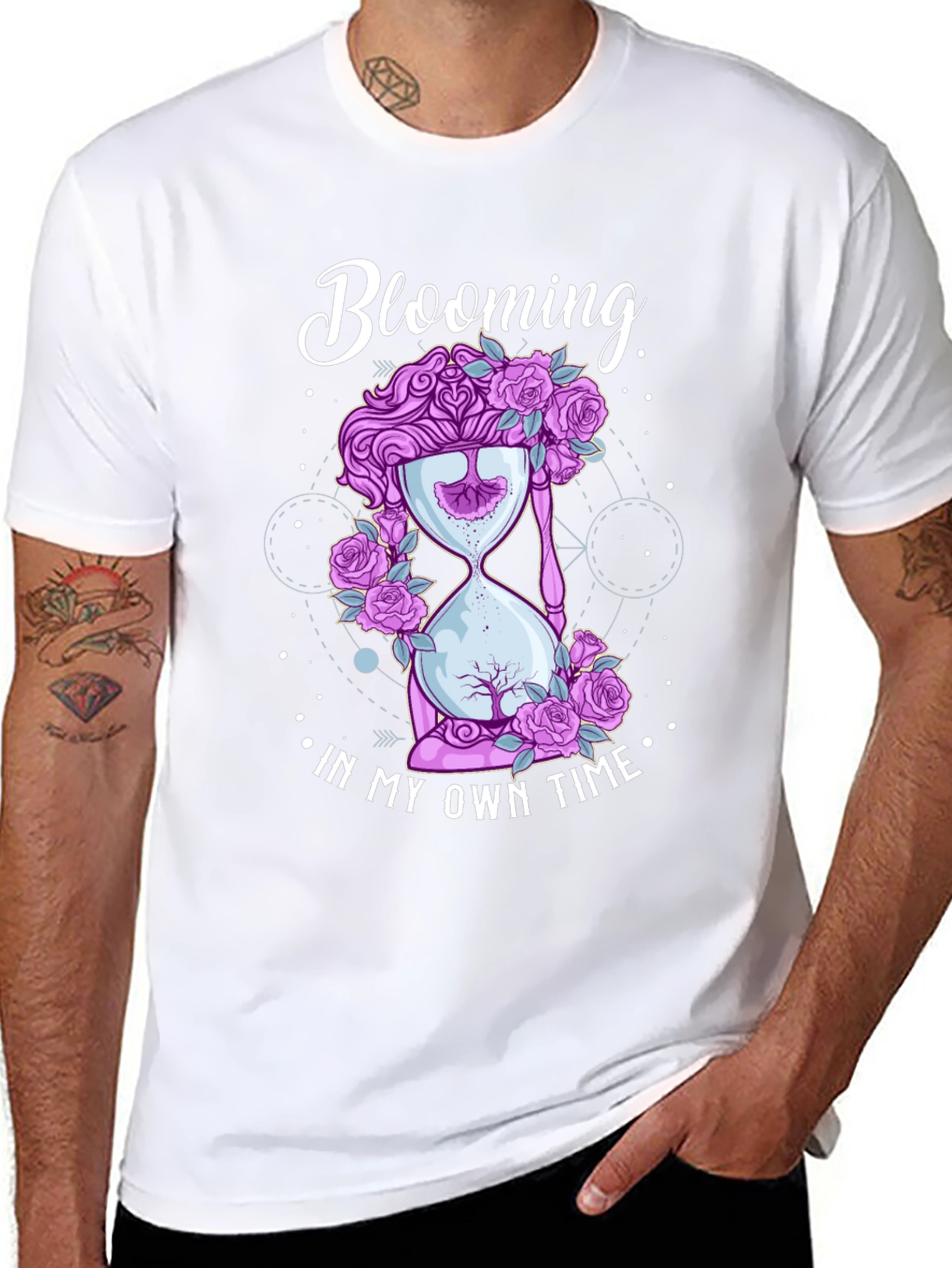 Blooming In My Own Time T-Shirt - Unique Design
