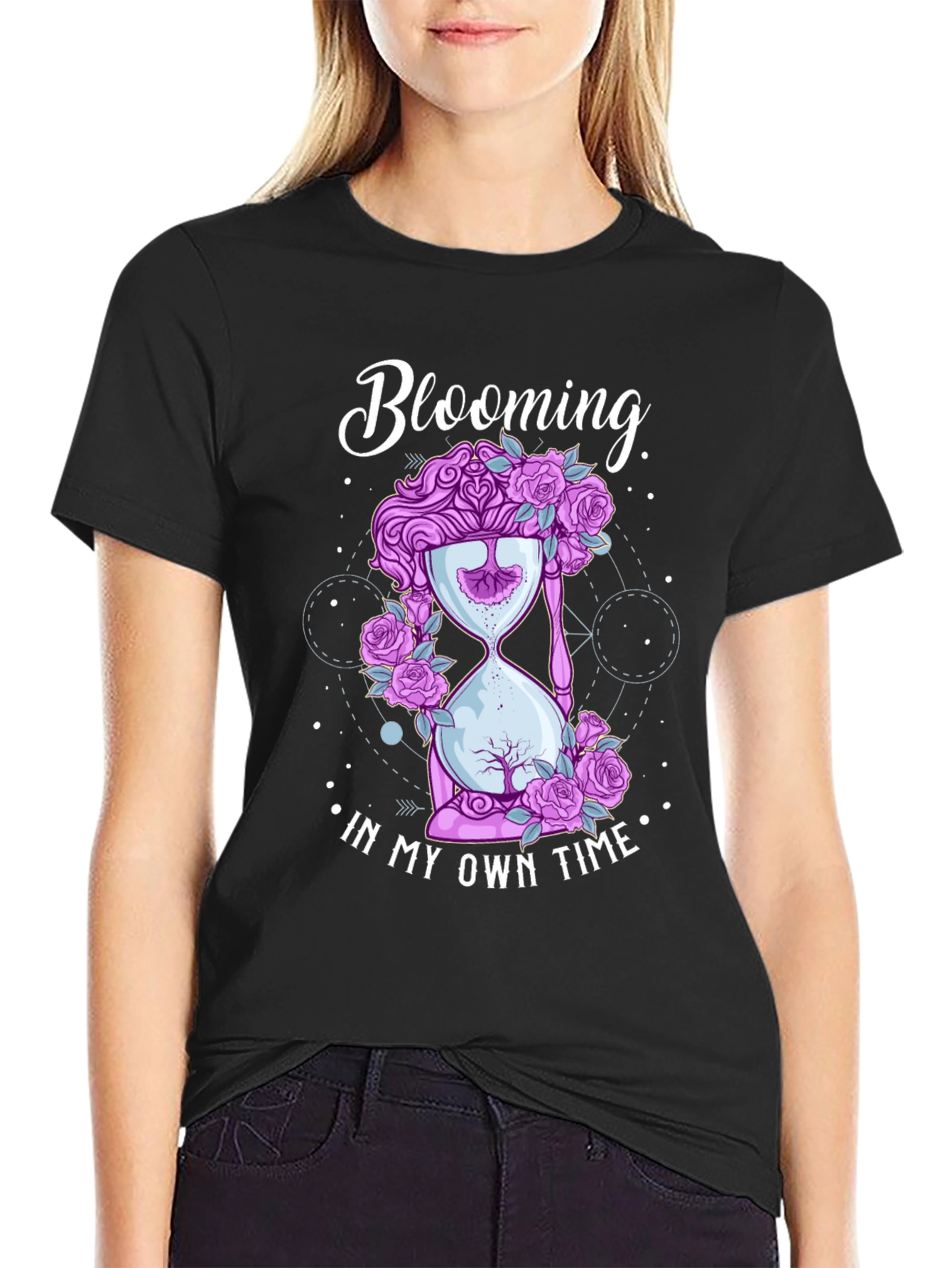 Blooming In My Own Time T-Shirt - Unique Design