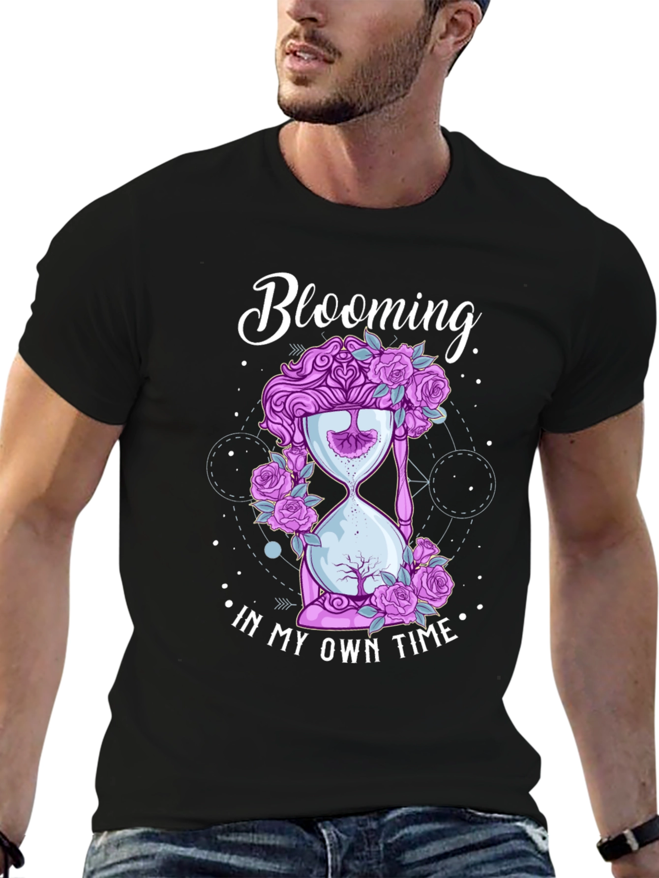Blooming In My Own Time T-Shirt - Unique Design