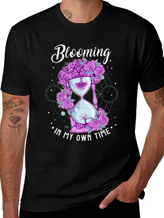 Blooming In My Own Time T-Shirt - Unique Design