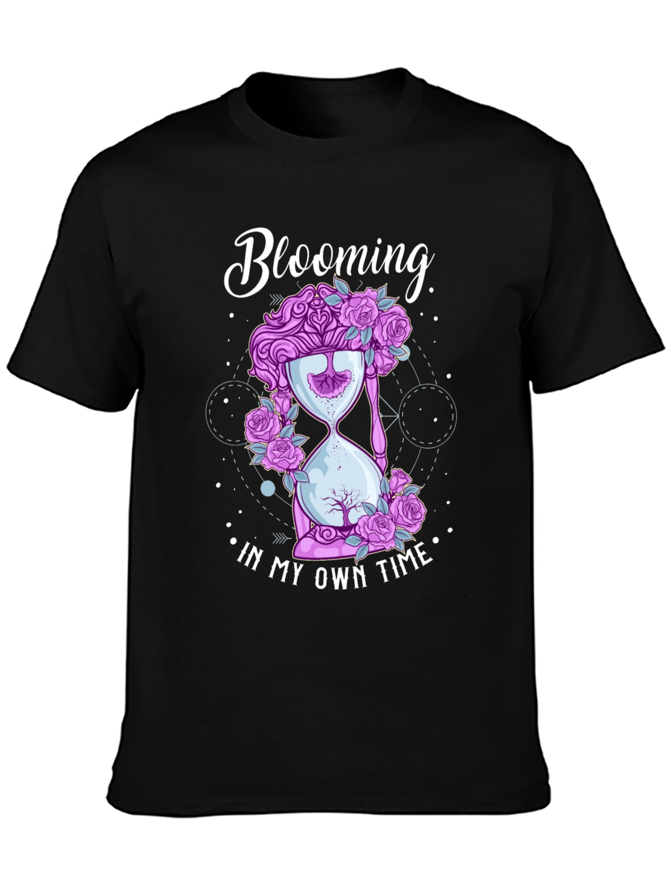 Blooming In My Own Time T-Shirt - Unique Design